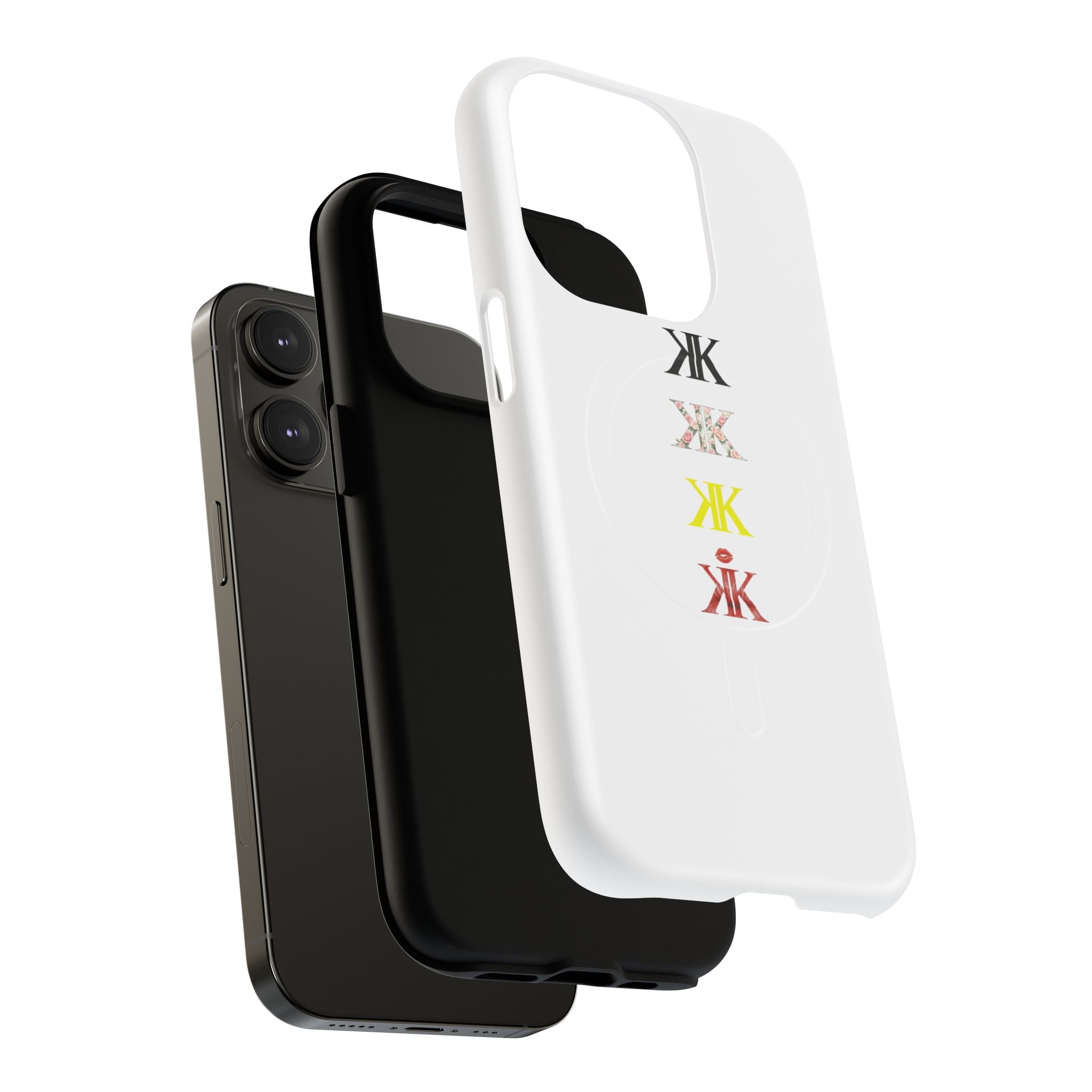 Sigil Collection Phone Case — Minimalist Monogram Stack Tough Magnetic Case