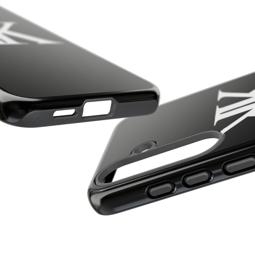 Monogram KK Phone Case BLACK — Tough Protective iPhone Cover