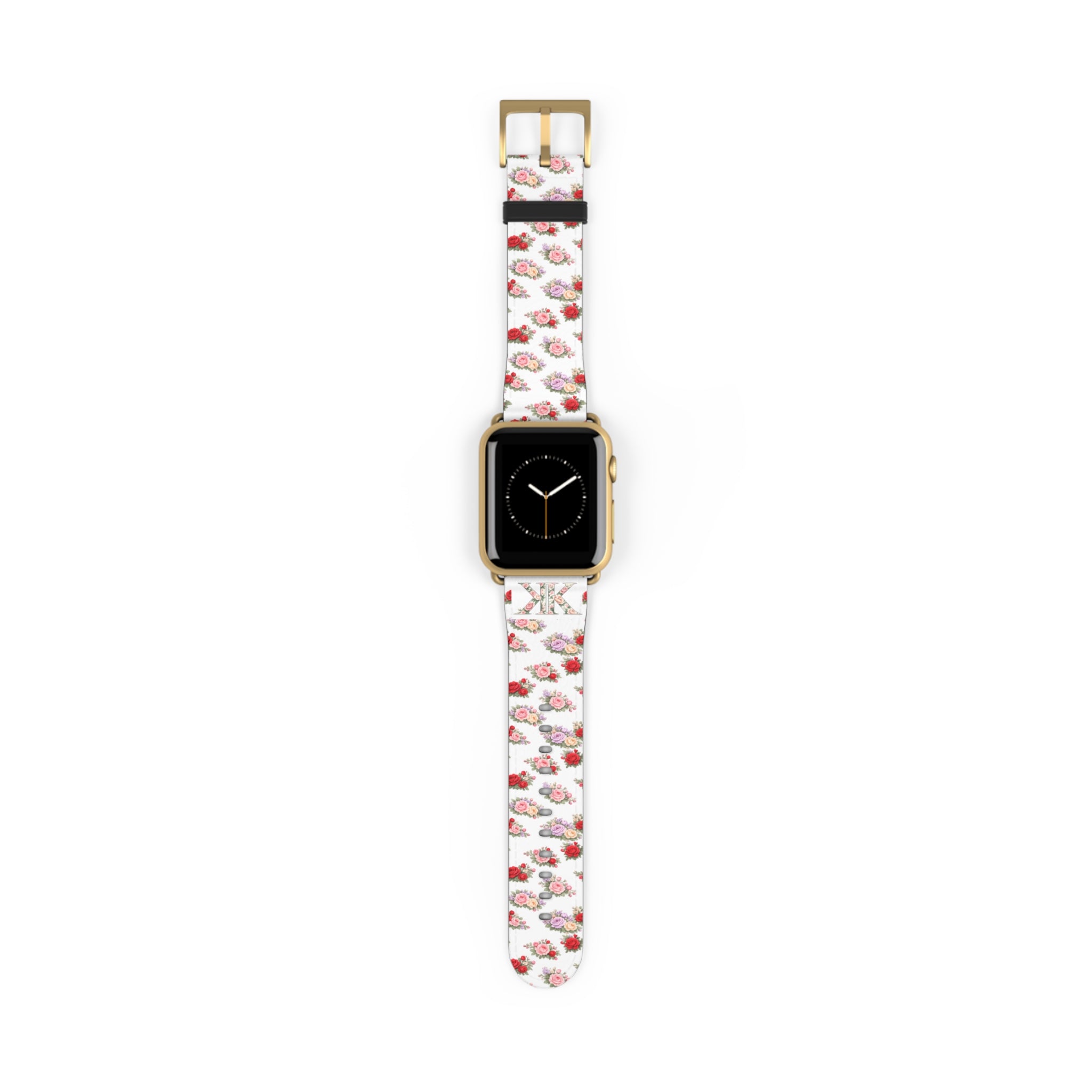 Anthos Collection Floral Vintage Watch Band — Apple Watch Strap