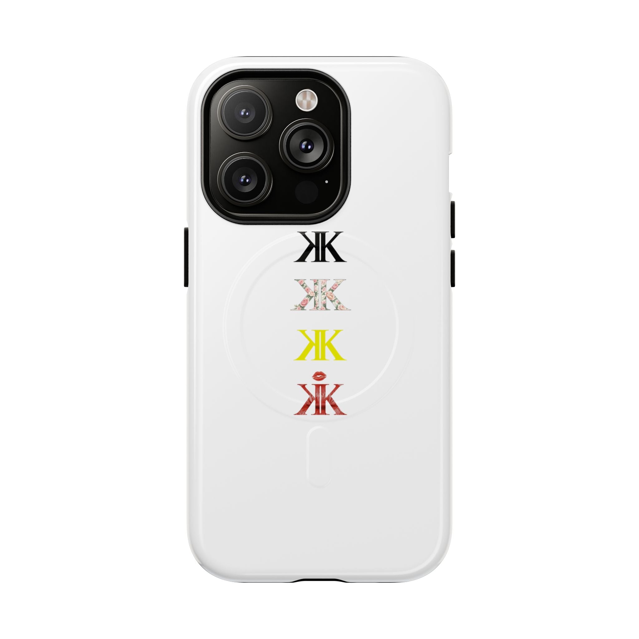 Sigil Collection Phone Case — Minimalist Monogram Stack Tough Magnetic Case
