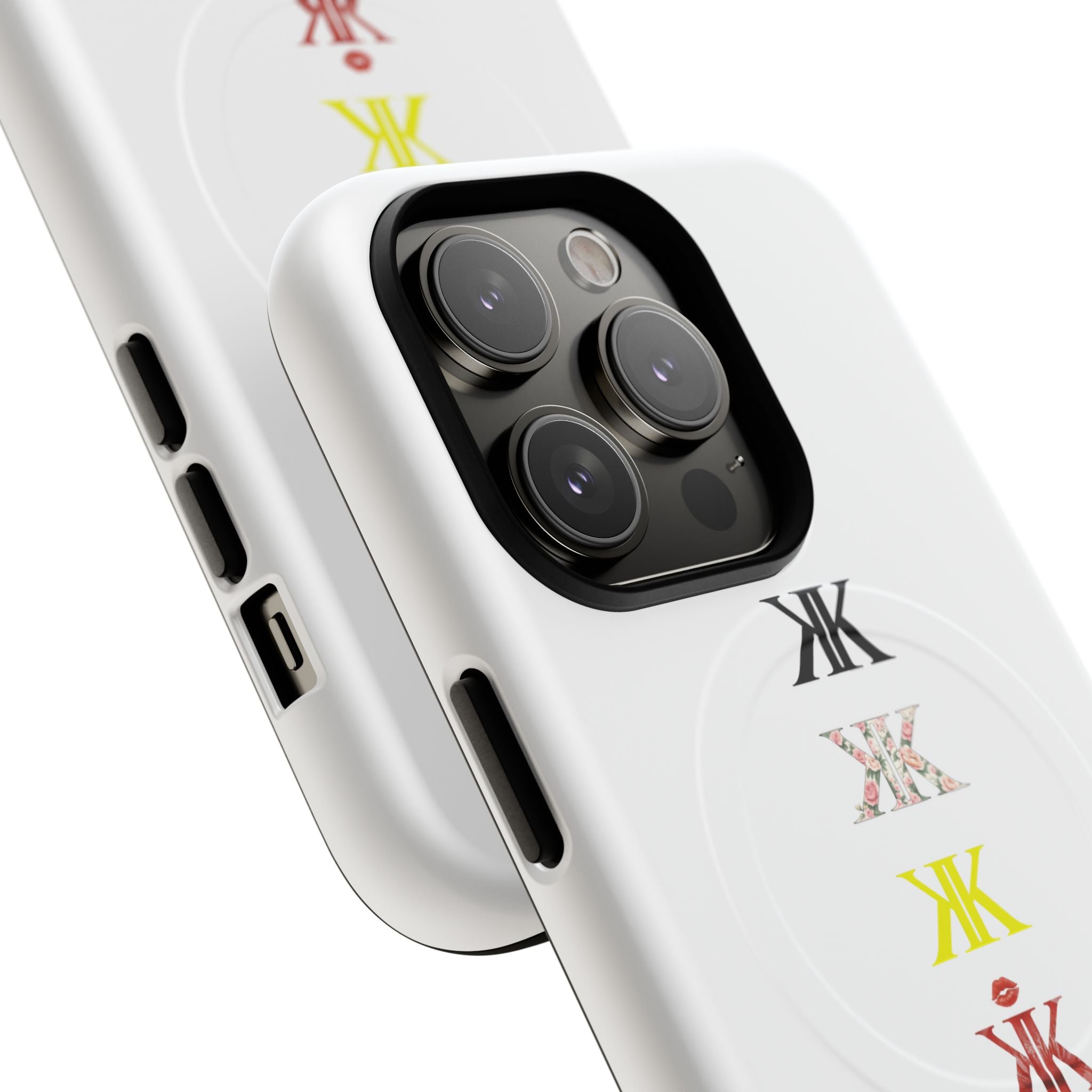 Sigil Collection Phone Case — Minimalist Monogram Stack Tough Magnetic Case
