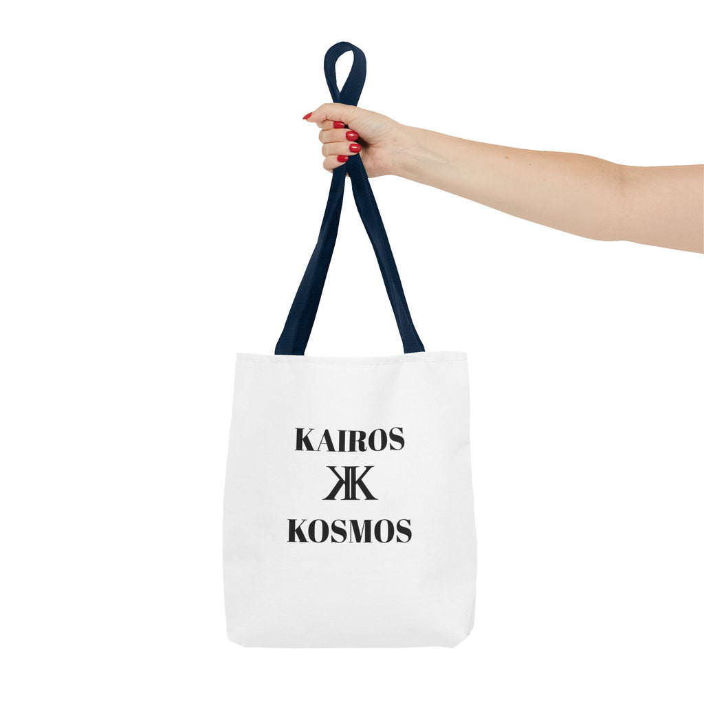 Kairos Kosmos Tote Bag – Minimalist Monogram Tote