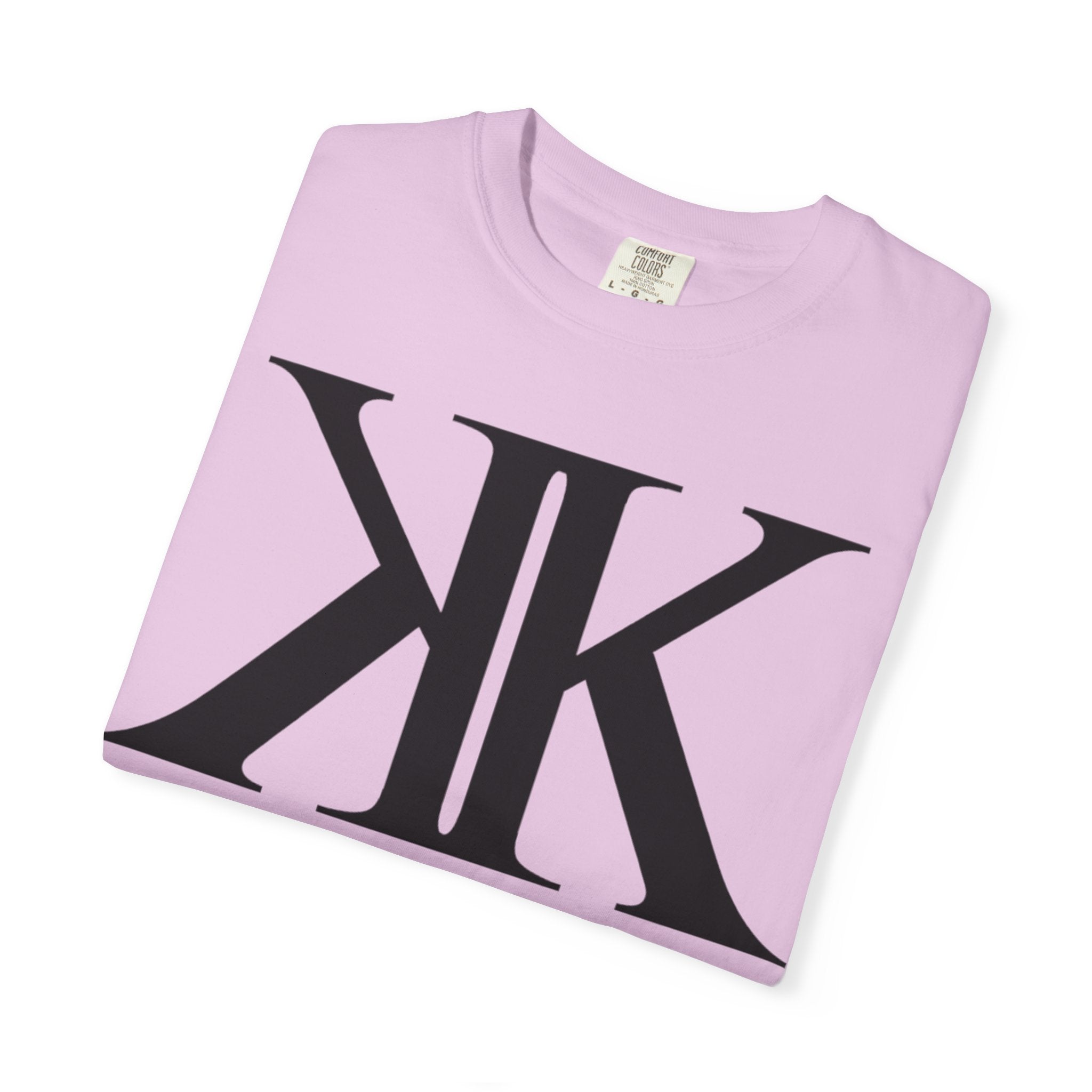 KK Monogram Tee — Bold Symmetrical Lettermark T-Shirt