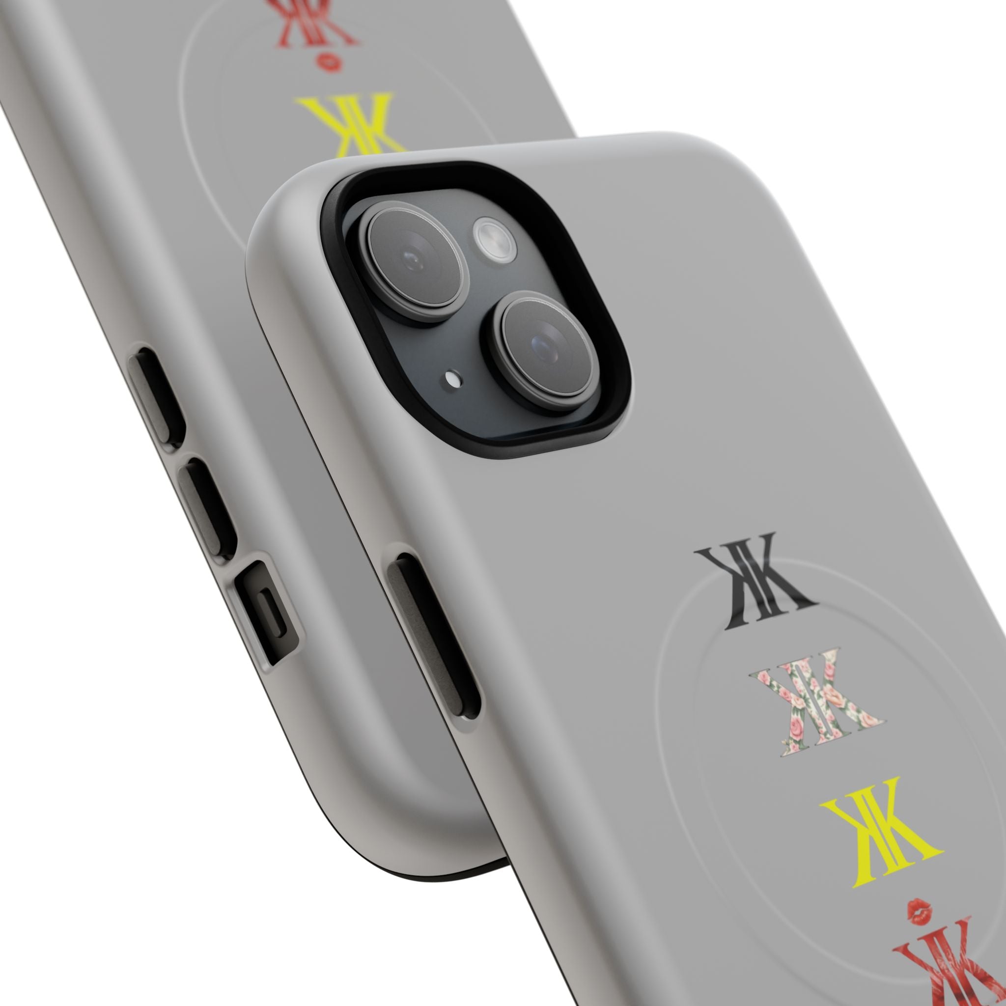 Sigil Collection Phone Case — Minimalist Monogram Stack Tough Magnetic Case