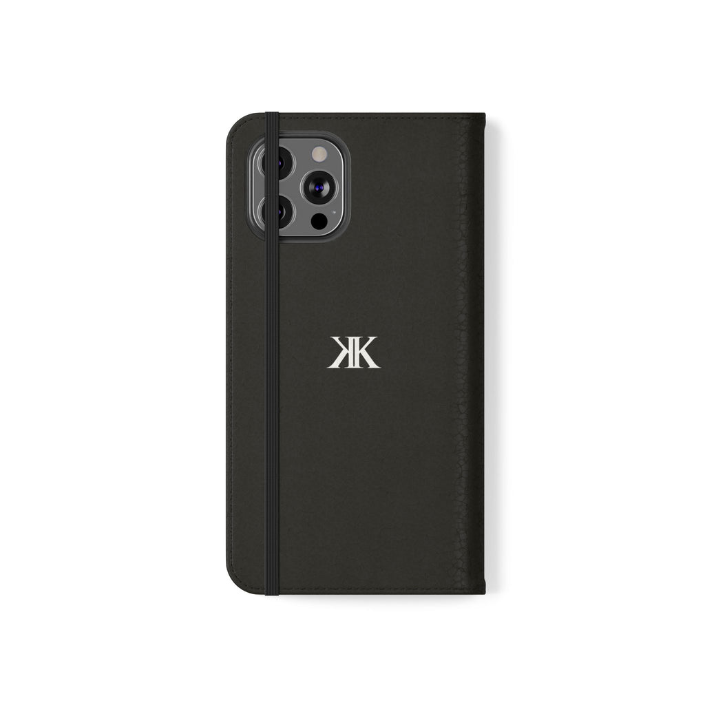 Kairos Kosmos Logo BLACK Flip Phone Case