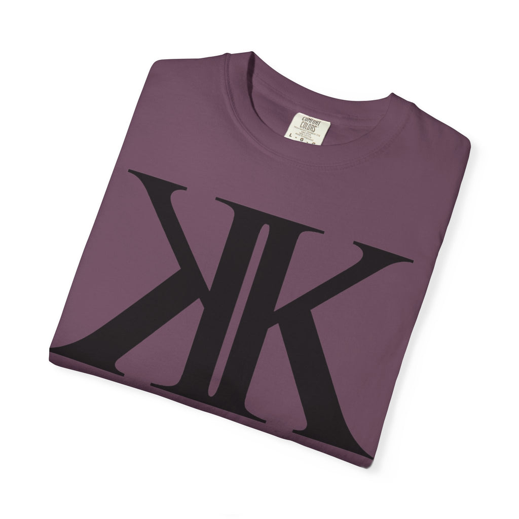 KK Monogram Tee — Bold Symmetrical Lettermark T-Shirt