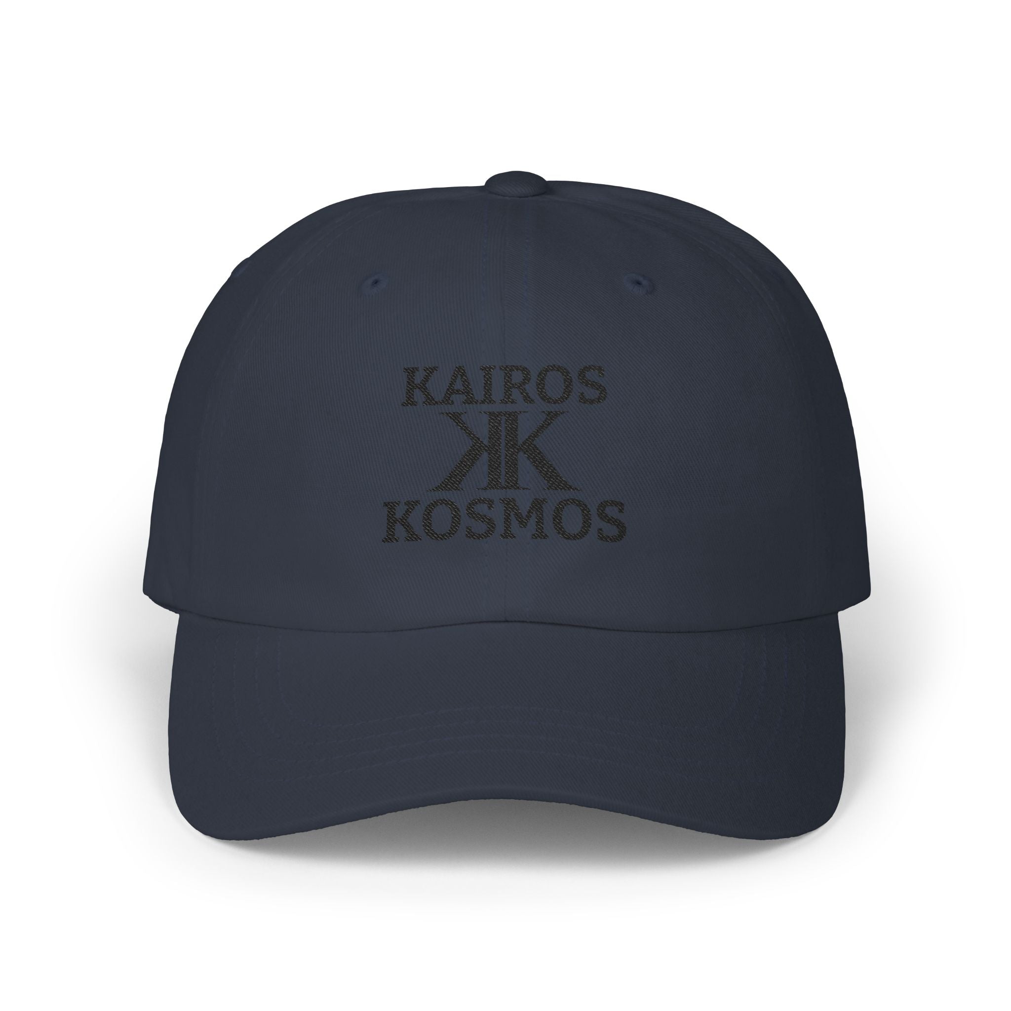 Kairos Kosmos Embroidered Cap — "Give No F**ks" Back Text