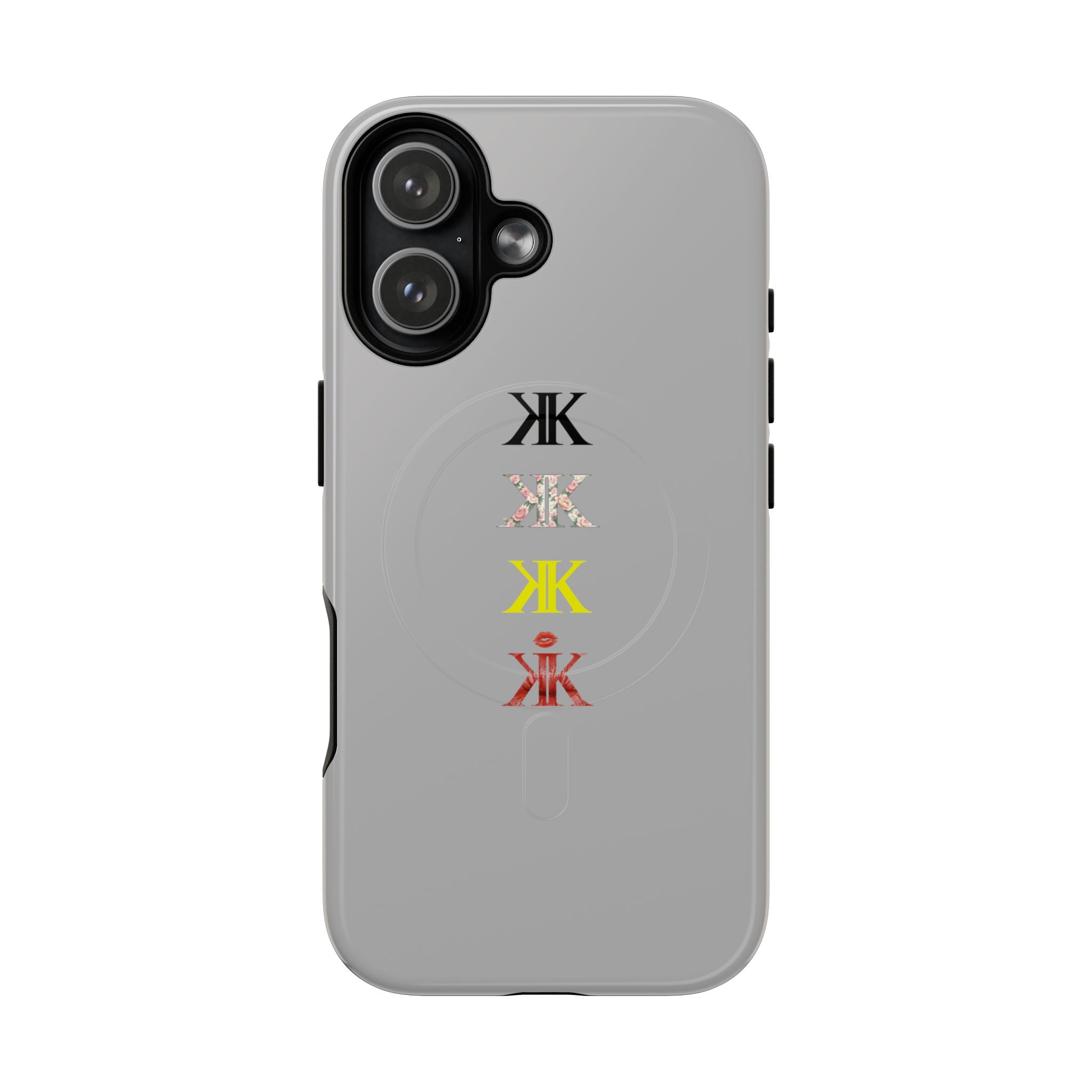 Sigil Collection Phone Case — Minimalist Monogram Stack Tough Magnetic Case
