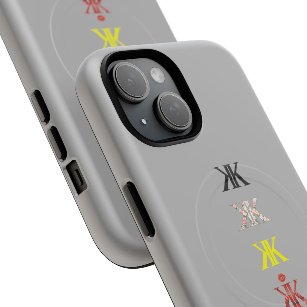 Sigil Collection Phone Case — Minimalist Monogram Stack Tough Magnetic Case