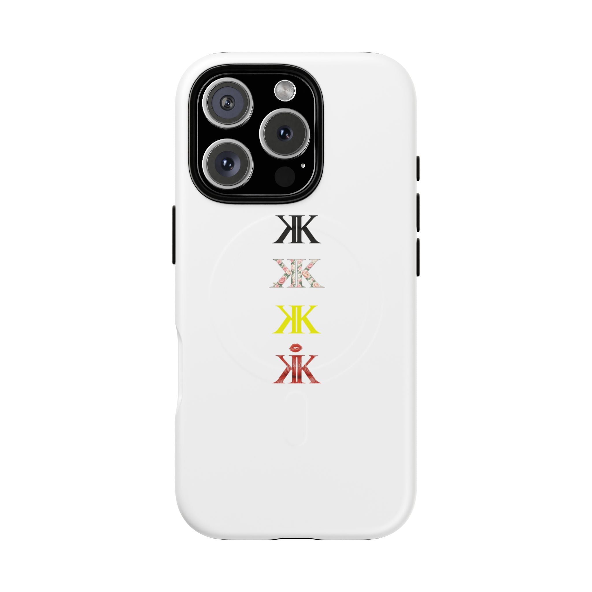 Sigil Collection Phone Case — Minimalist Monogram Stack Tough Magnetic Case