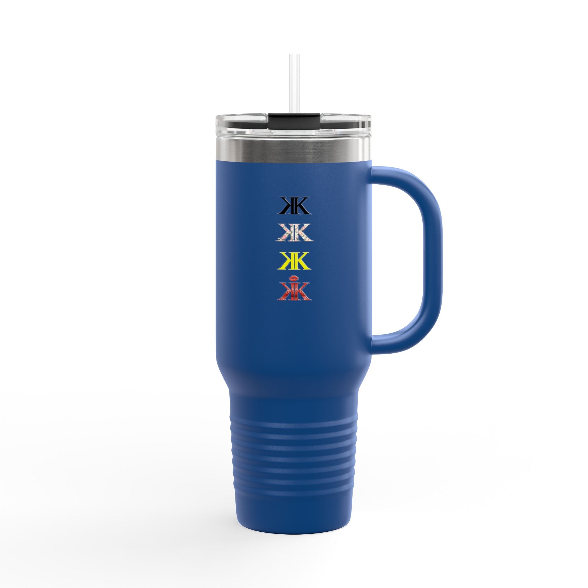 Sigil Collection 40oz Insulated Travel Mug — Vertical Monogram