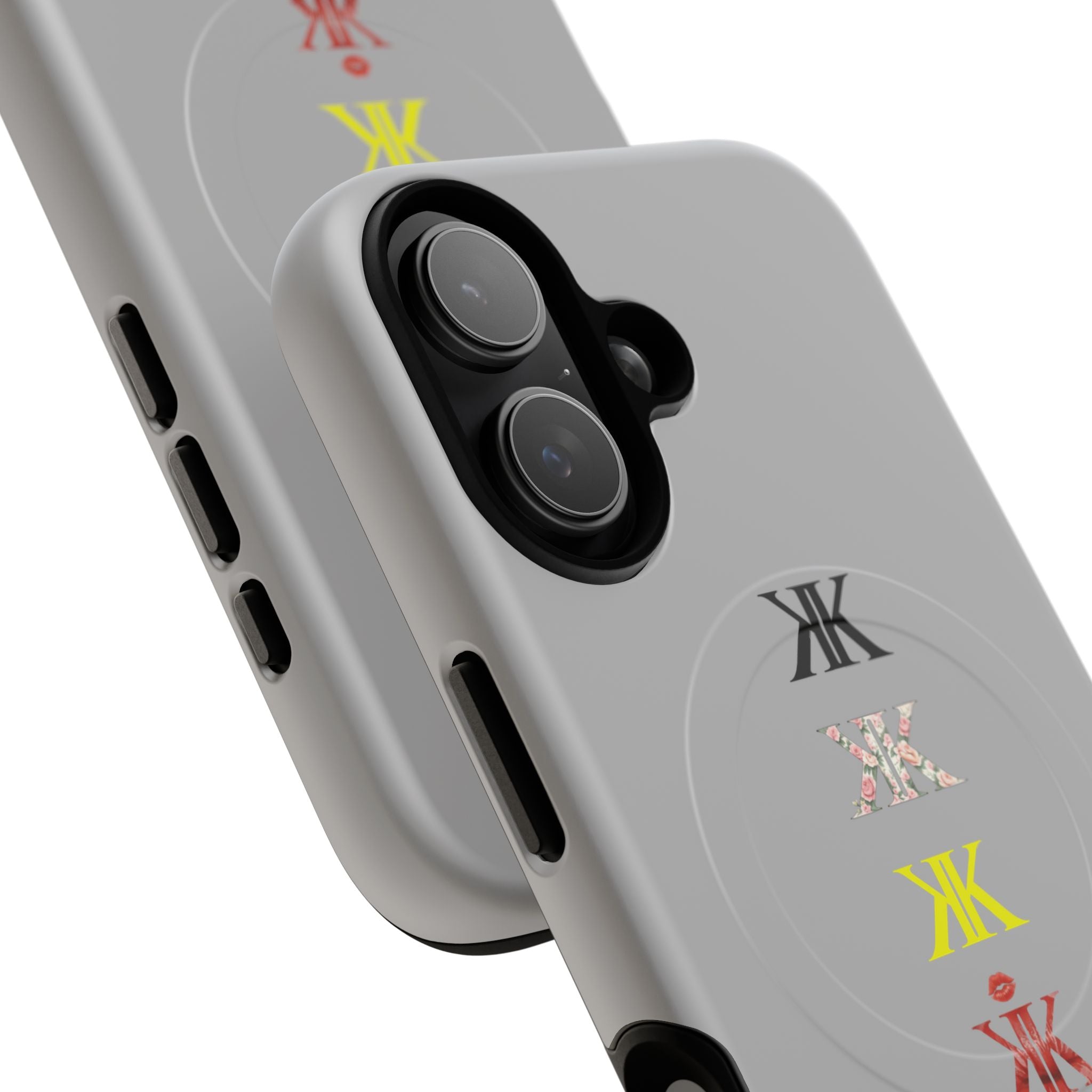 Sigil Collection Phone Case — Minimalist Monogram Stack Tough Magnetic Case