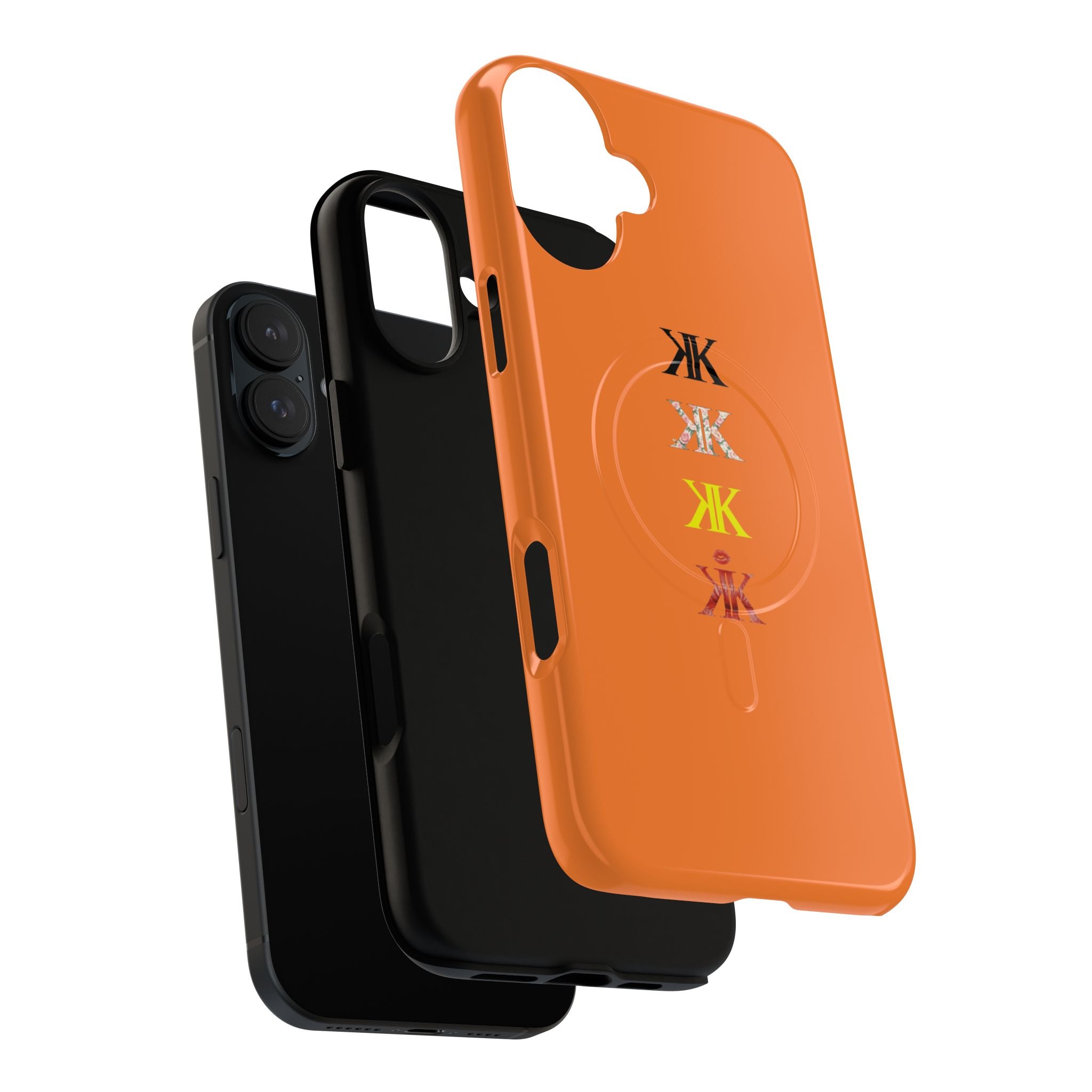 Sigil Collection Crusta Phone Case — Minimalist Monogram Stack Tough Magnetic Case