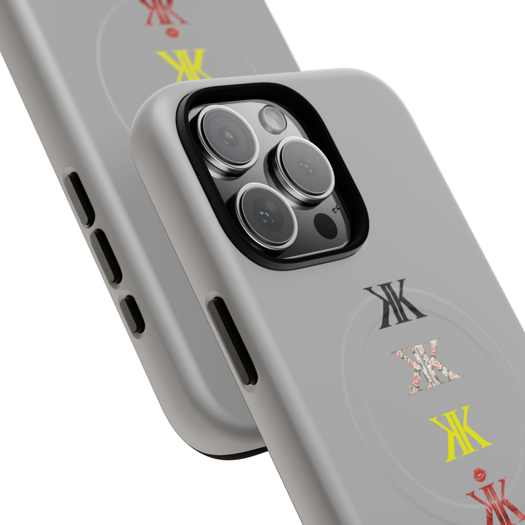 Sigil Collection Phone Case — Minimalist Monogram Stack Tough Magnetic Case