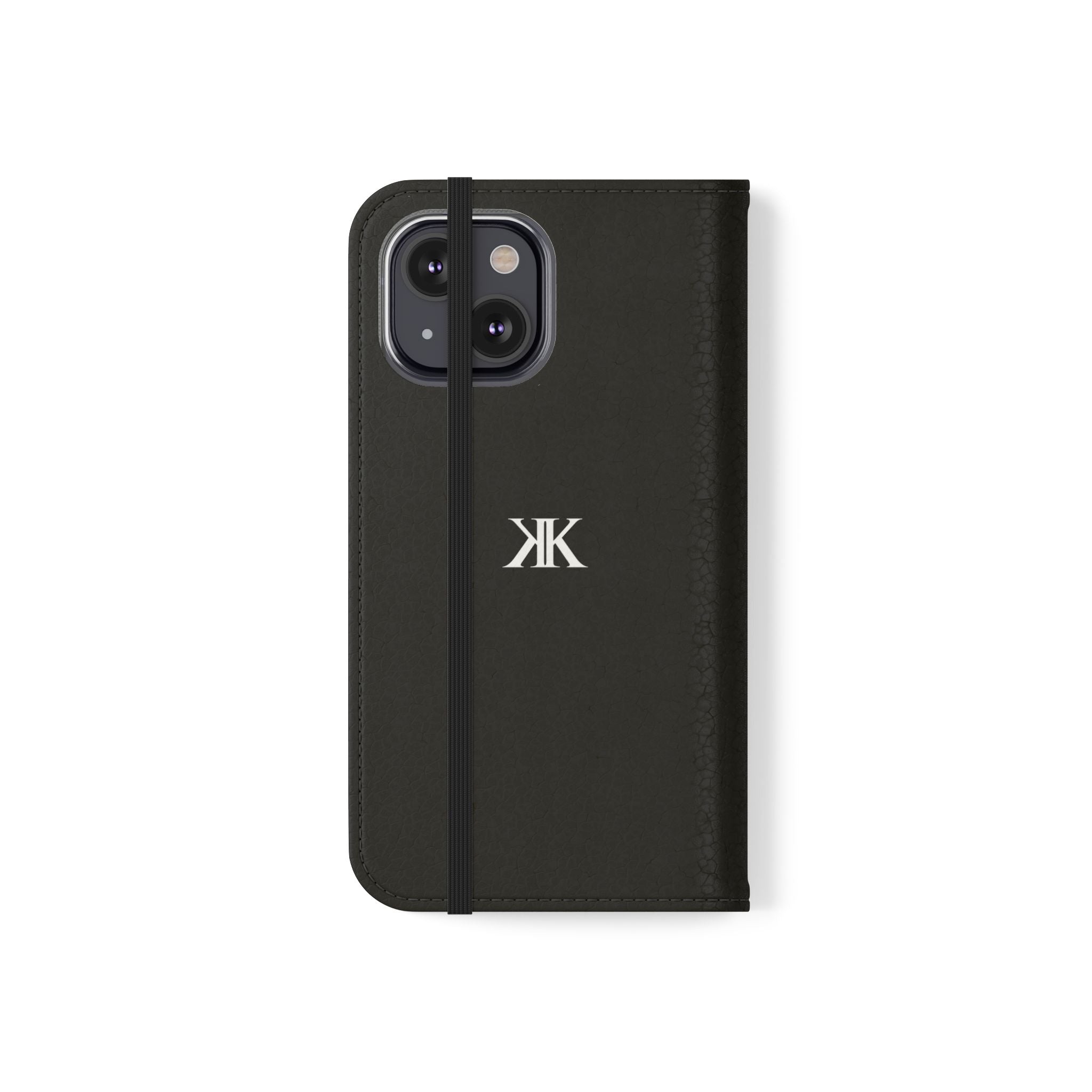 Kairos Kosmos Logo BLACK Flip Phone Case