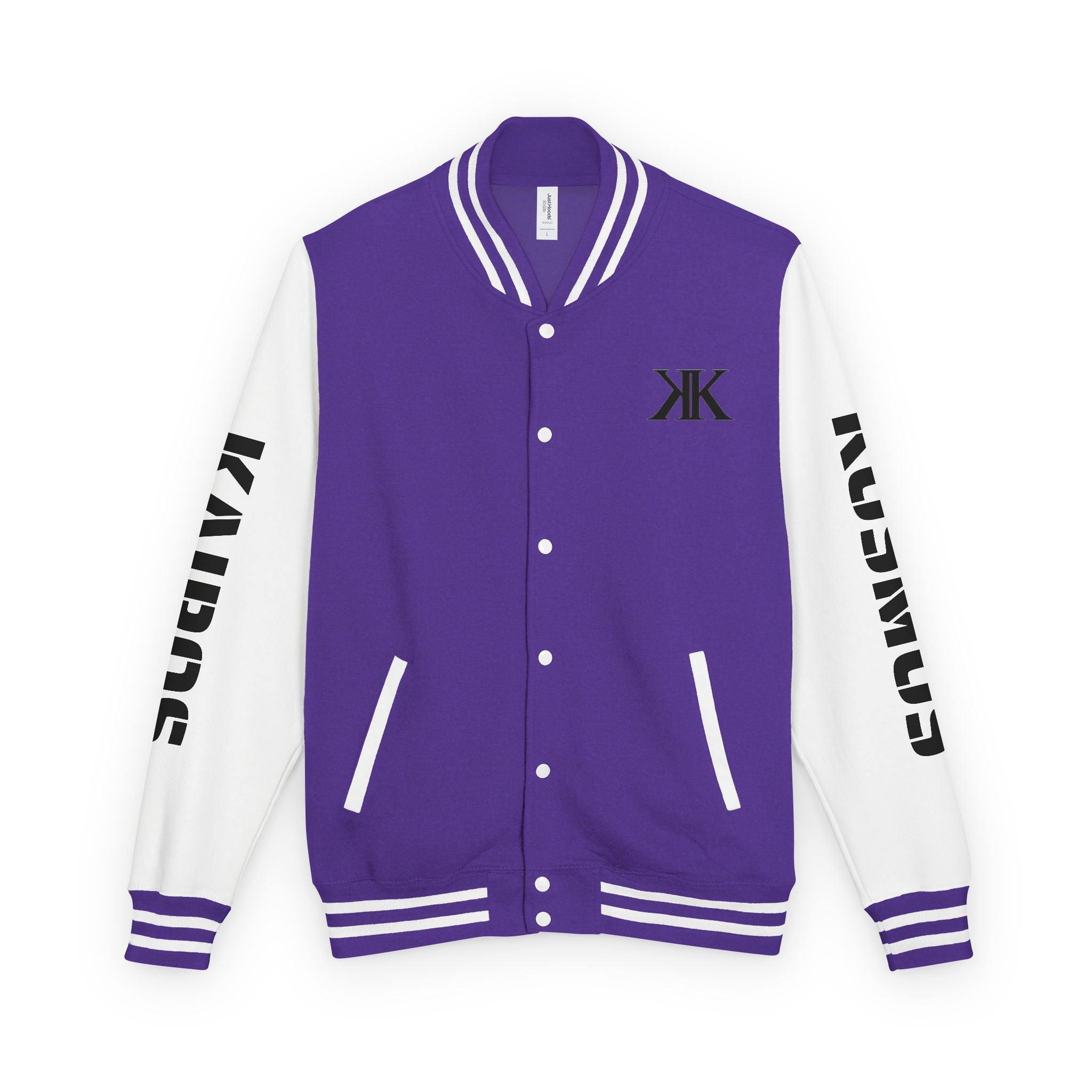 Letterman Jacket — "Give No Fu*ks" Bold Varsity Bomber