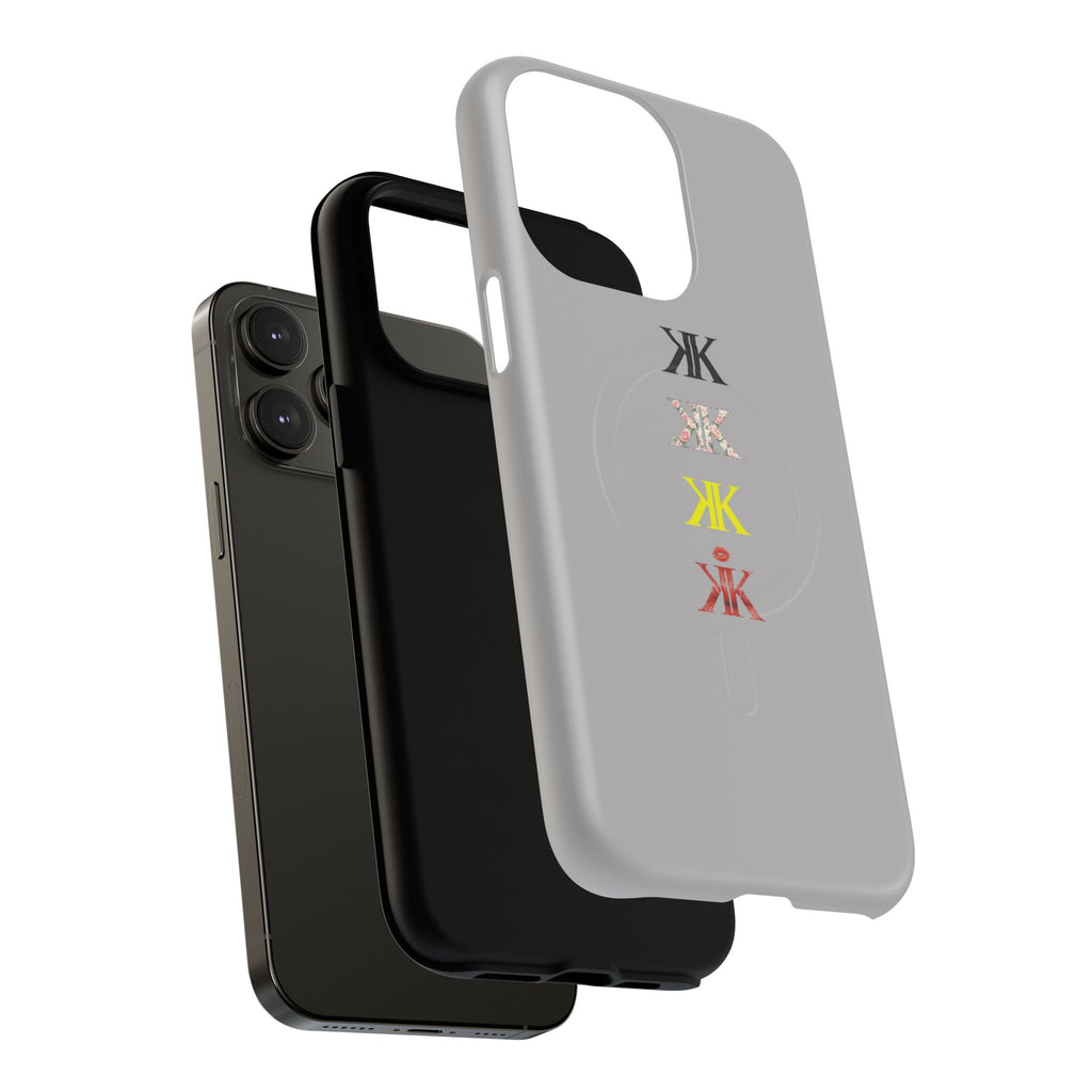 Sigil Collection Phone Case — Minimalist Monogram Stack Tough Magnetic Case