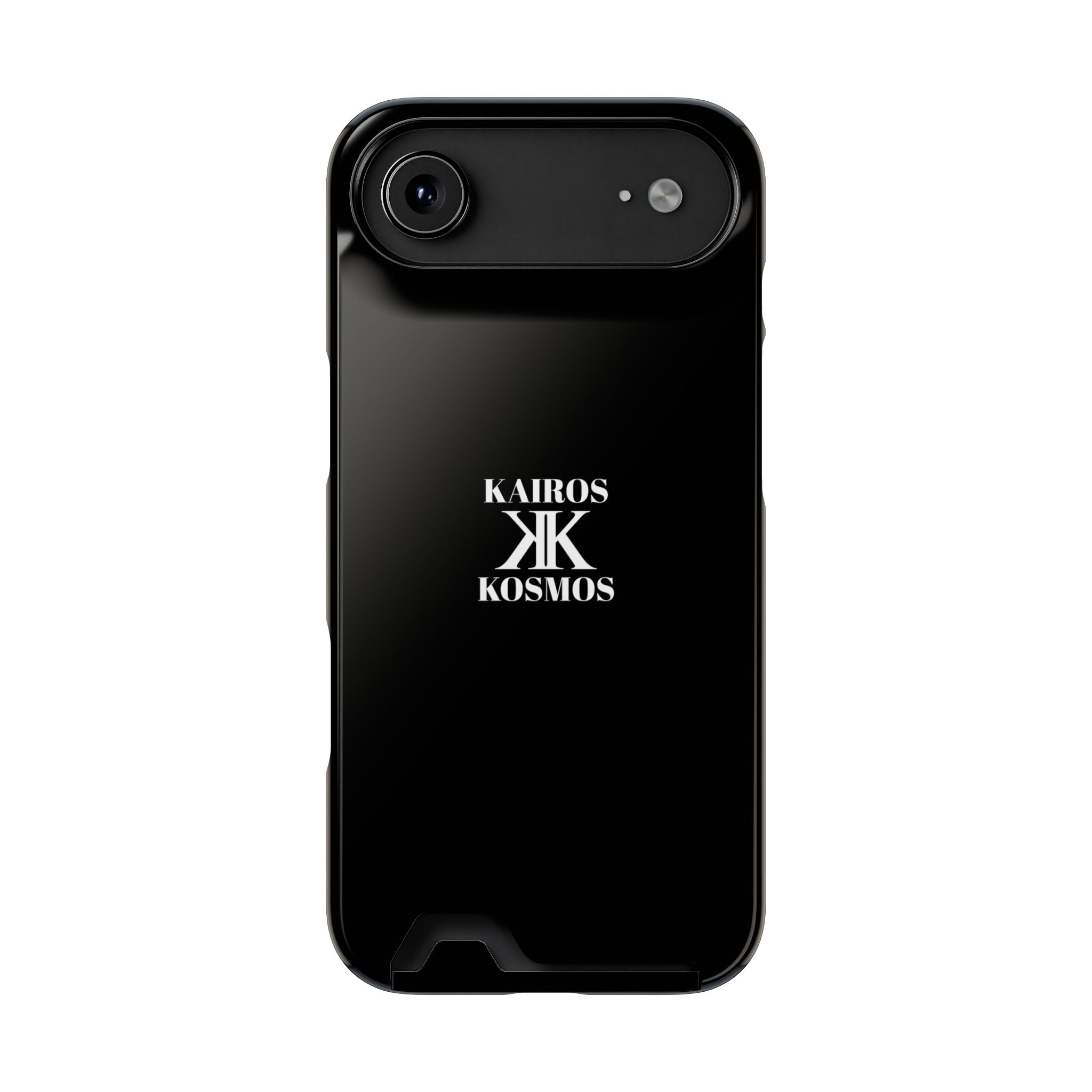 Kairos Kosmos BLACK Cardholder Phone Case — Slim Protective Wallet Case