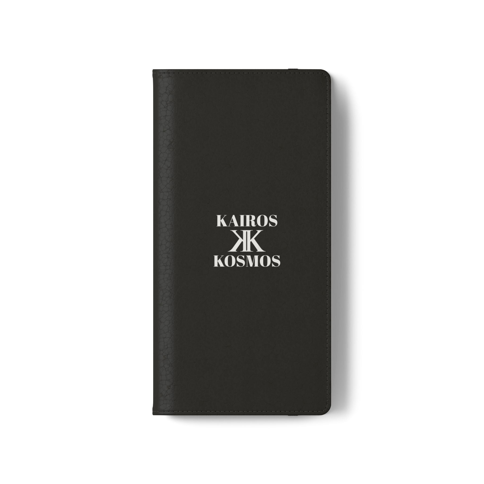 Kairos Kosmos Logo BLACK Flip Phone Case