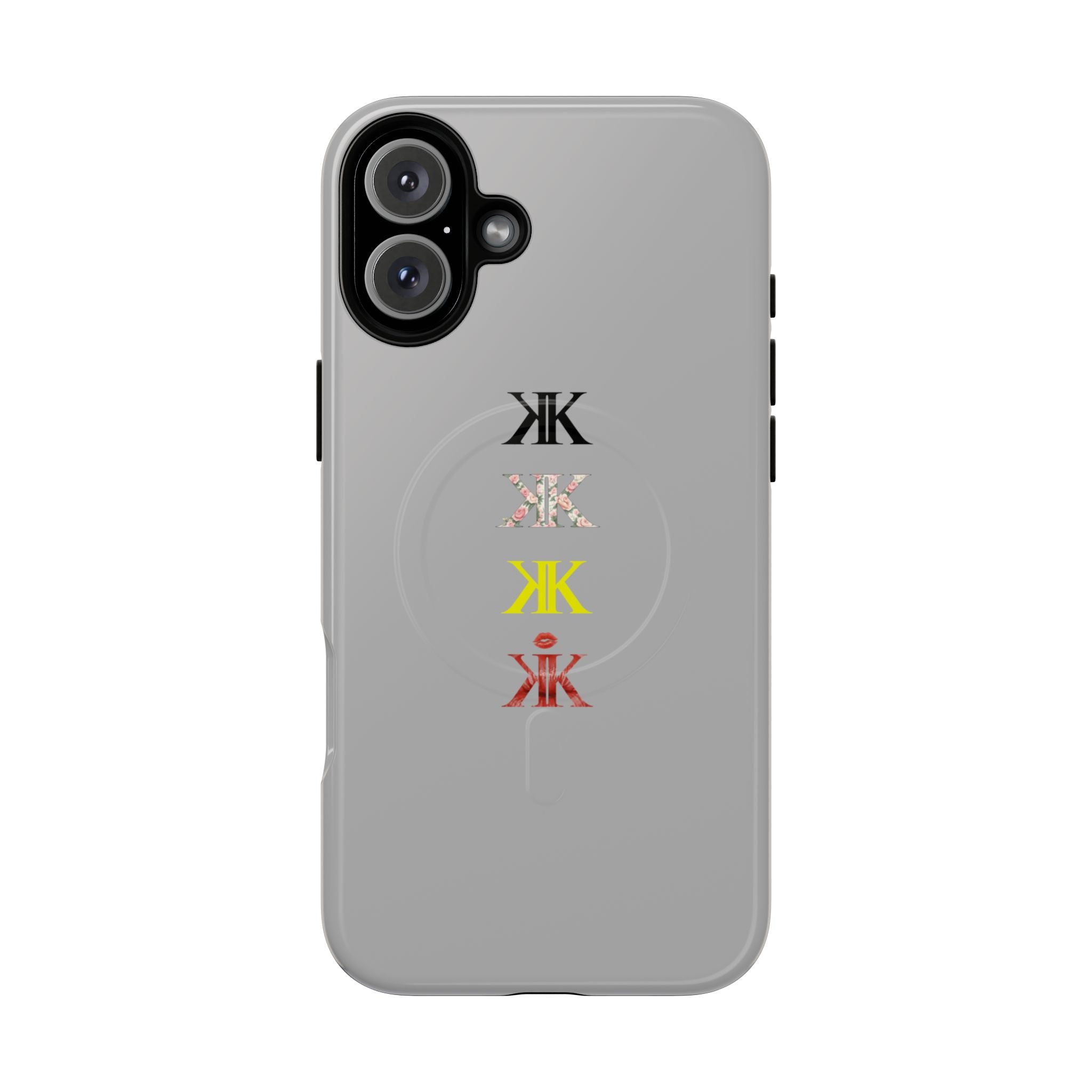 Sigil Collection Phone Case — Minimalist Monogram Stack Tough Magnetic Case