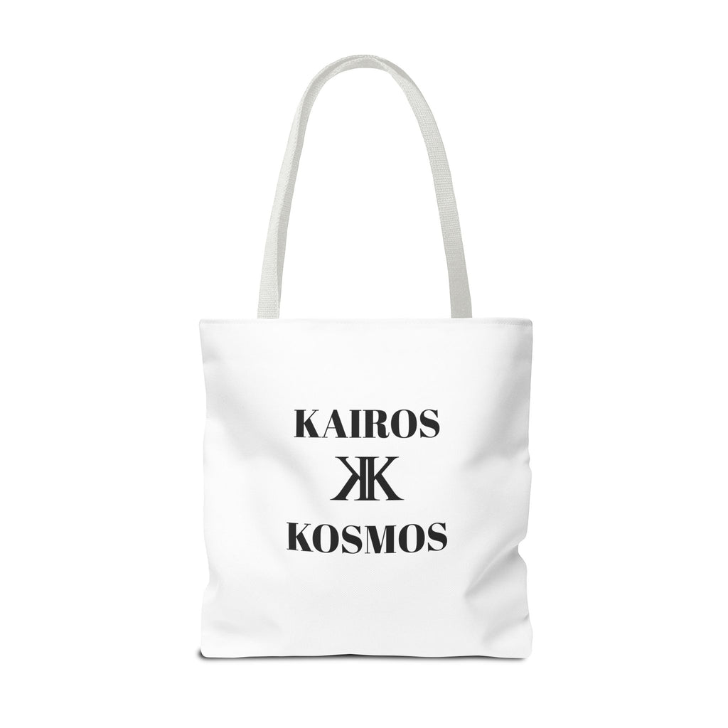 Kairos Kosmos Tote Bag – Minimalist Monogram Tote