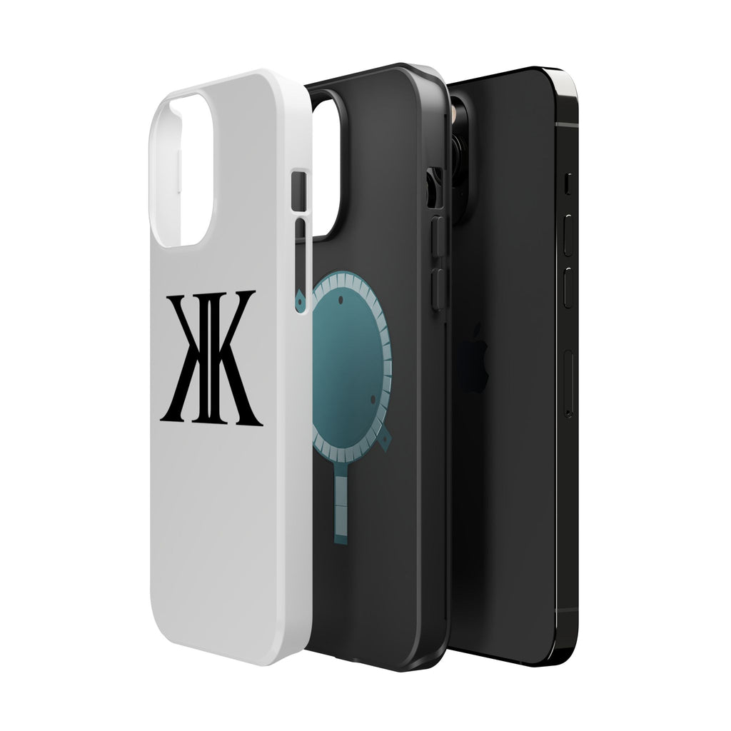 Magnetic Impact-Resistant Case with Bold KK Monogram