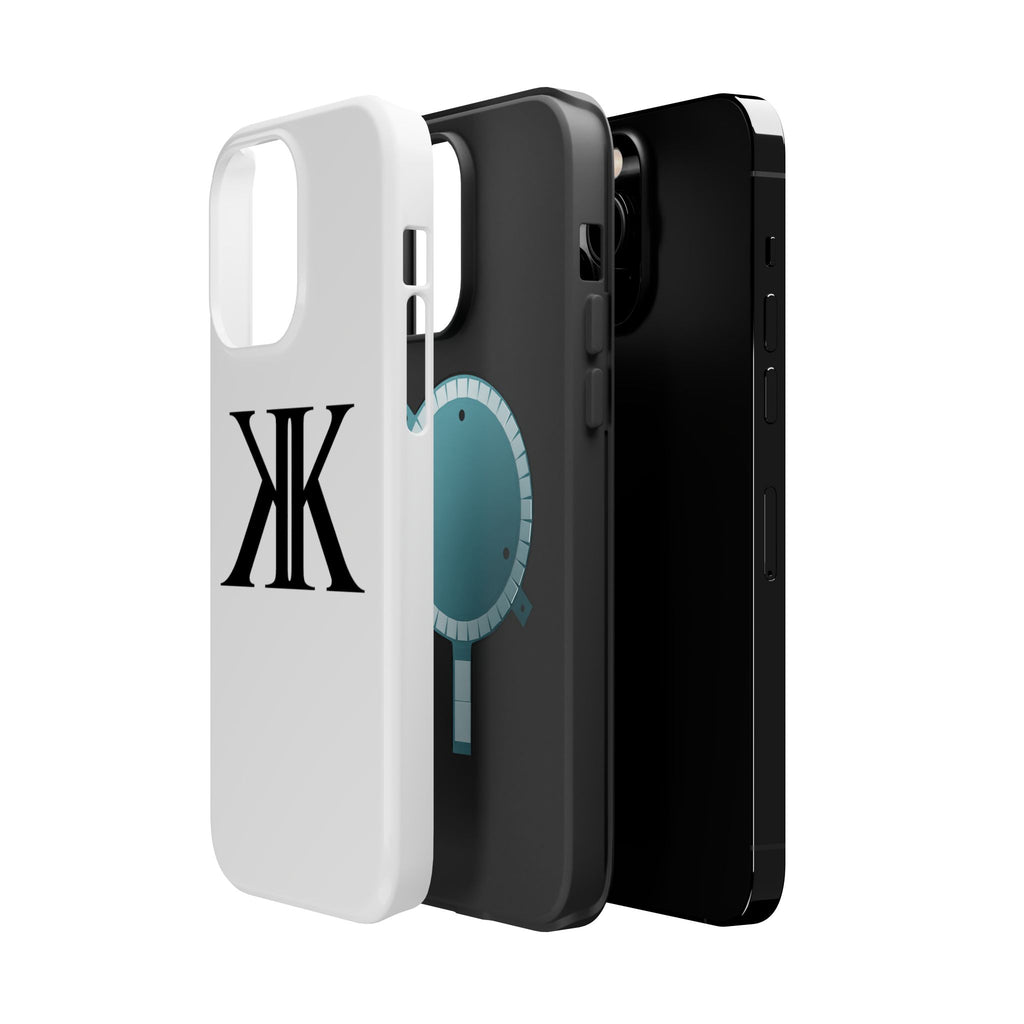 Magnetic Impact-Resistant Case with Bold KK Monogram