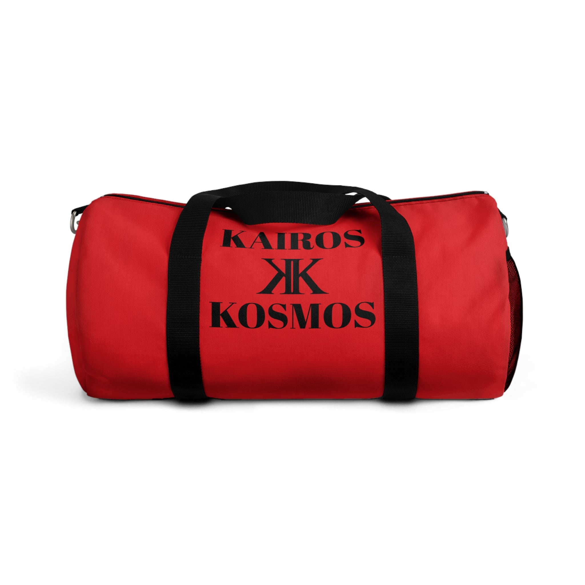 Kairos Kosmos RED Duffel Bag — Gym & Travel Weekender