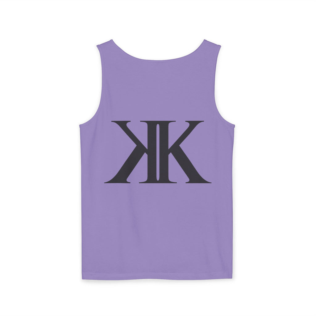 KK Monogram Tank Top — Minimalist Logo Graphic Tank