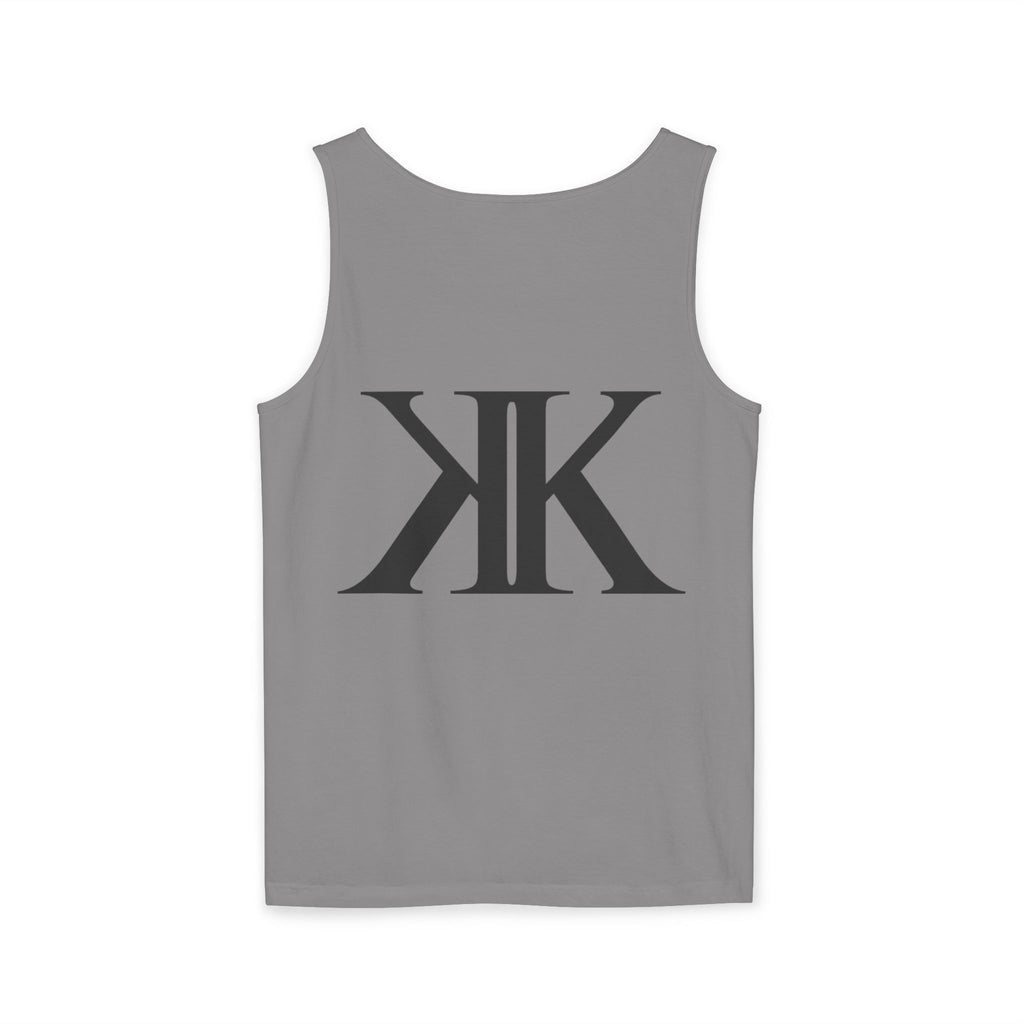 KK Monogram Tank Top — Minimalist Logo Graphic Tank