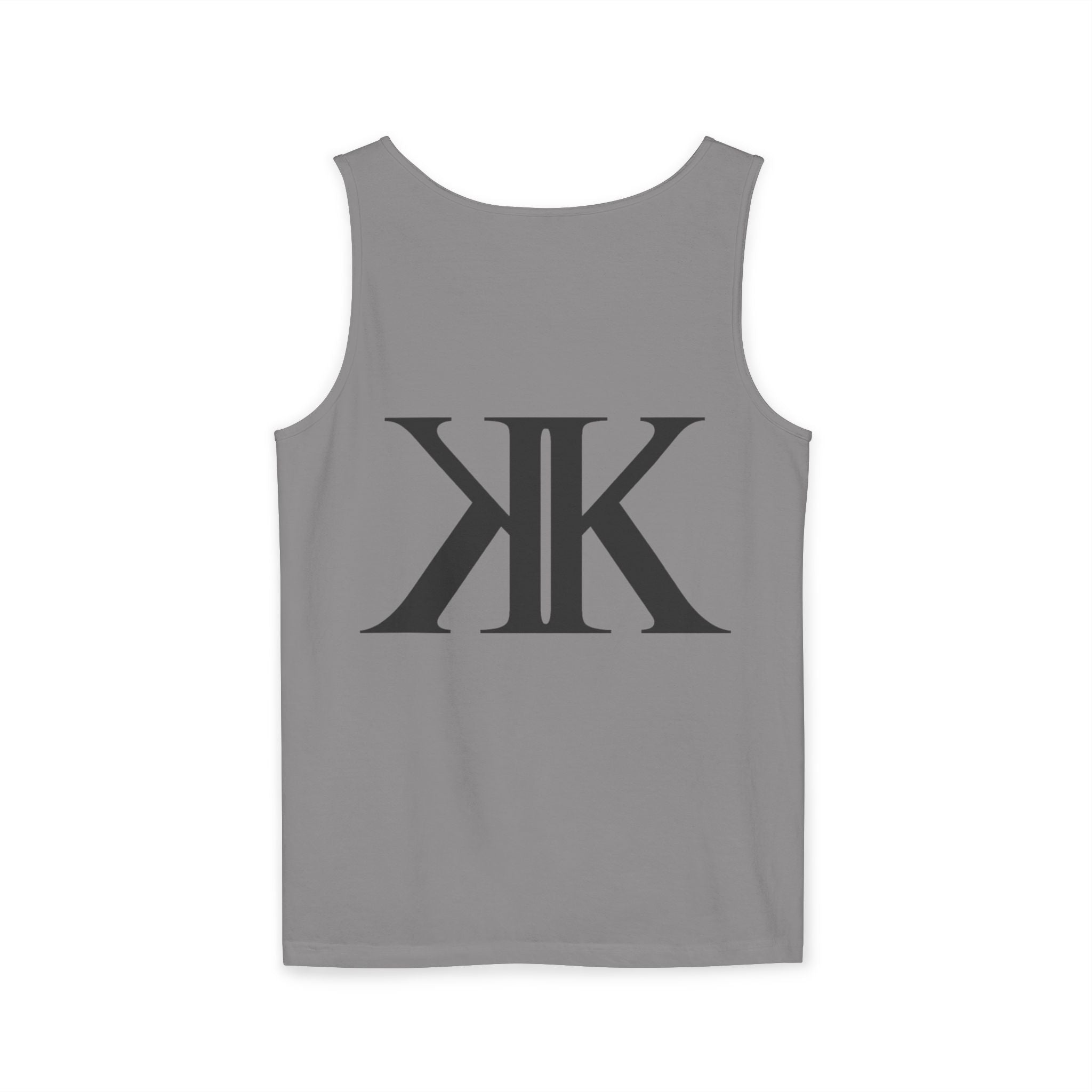 KK Monogram Tank Top — Minimalist Logo Graphic Tank