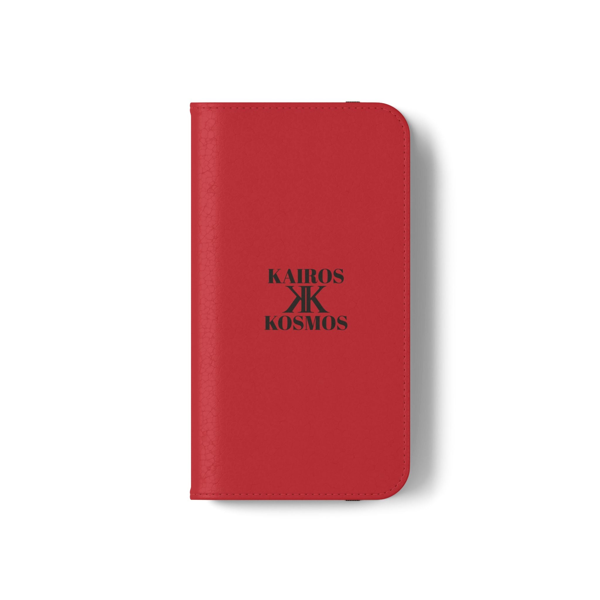 Kairos Kosmos Logo RED Flip Phone Case