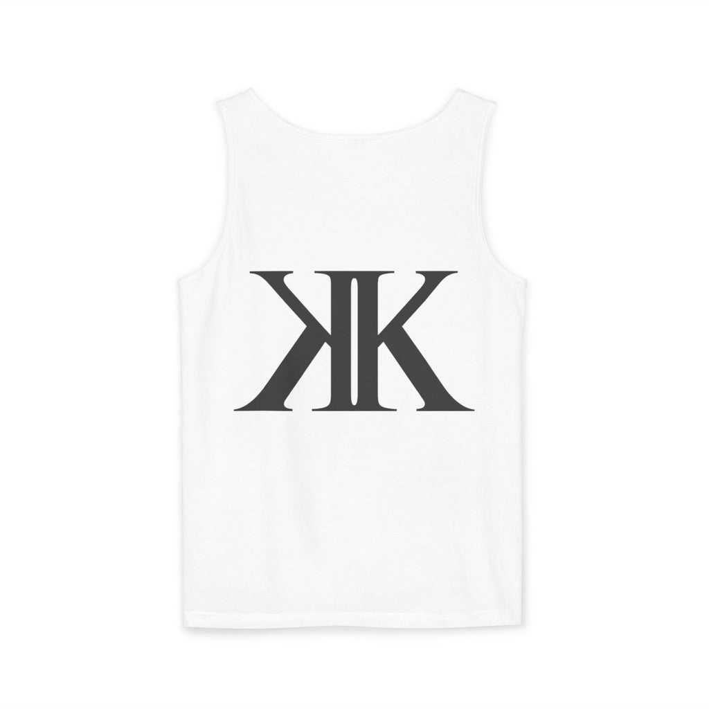 KK Monogram Tank Top — Minimalist Logo Graphic Tank