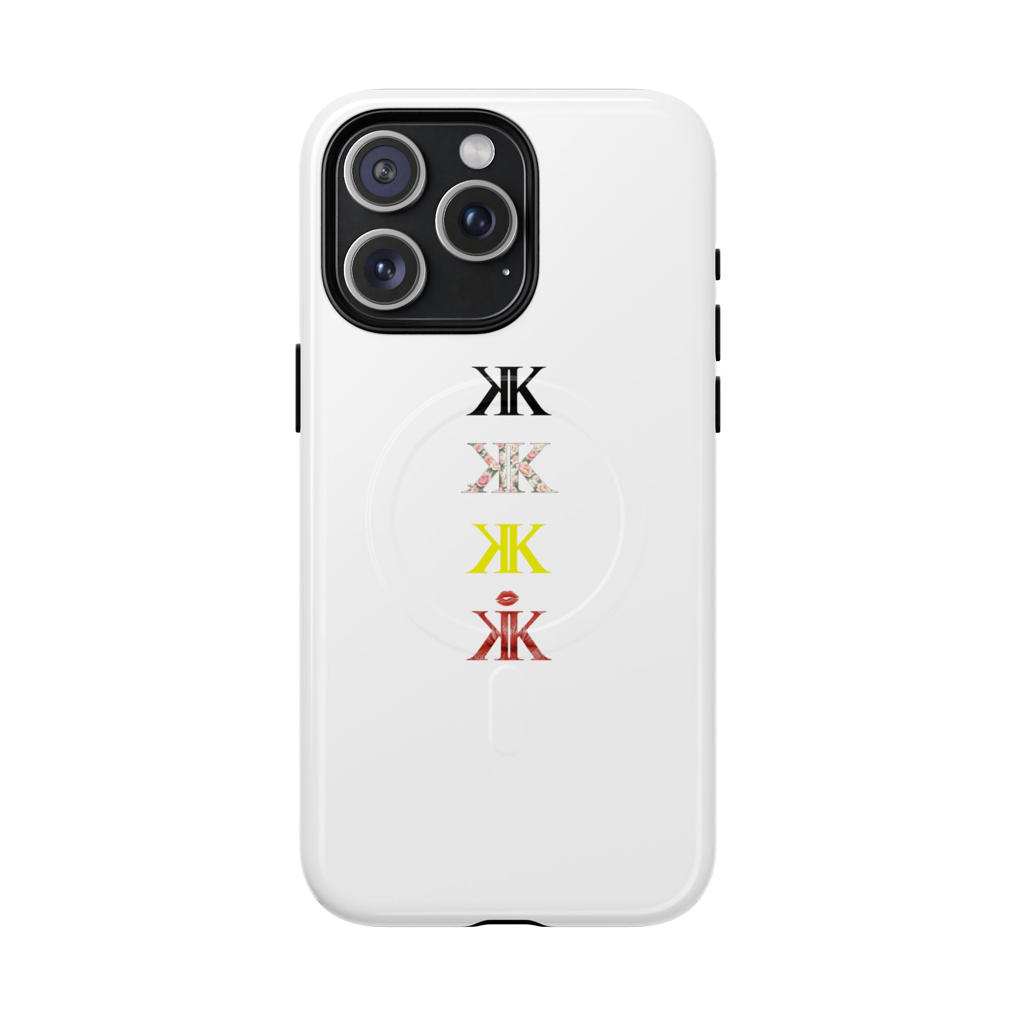 Sigil Collection Phone Case — Minimalist Monogram Stack Tough Magnetic Case