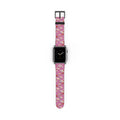 Anthos Collection Light Pink Floral Vintage Watch Band — Apple Watch Strap
