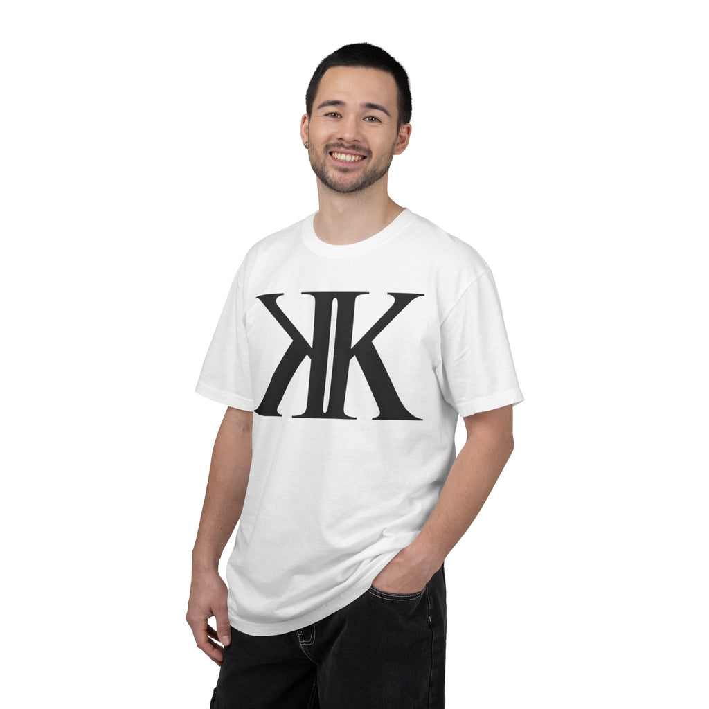 KK Monogram Tee — Bold Symmetrical Lettermark T-Shirt
