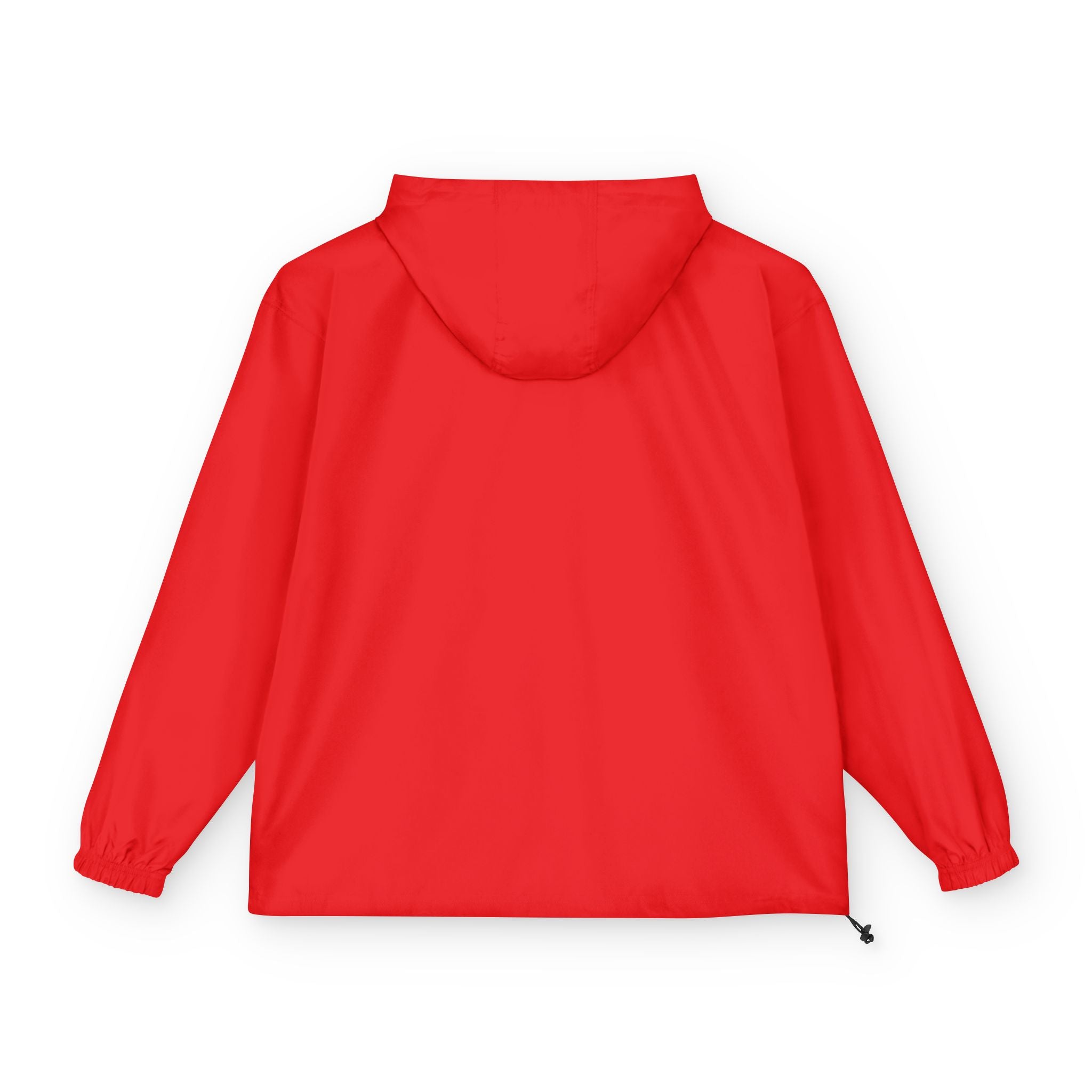 Champion® Packable Anorak Jacket RED — Lightweight Hooded Windbreaker for Travel & Outdoor