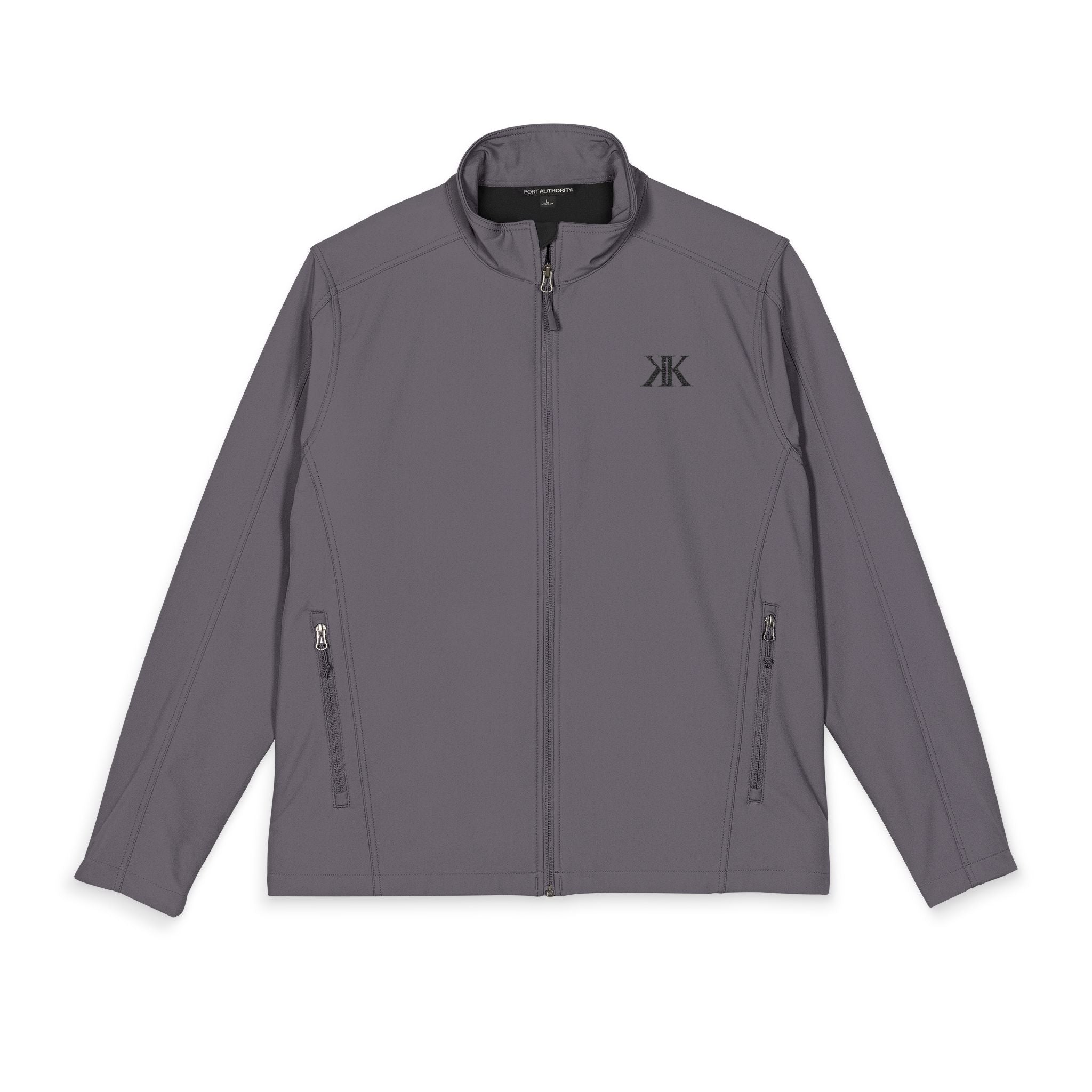 Port Authority® Embroidered Men's Soft Shell Jacket — Water‑Resistant Lightweight Outerwear