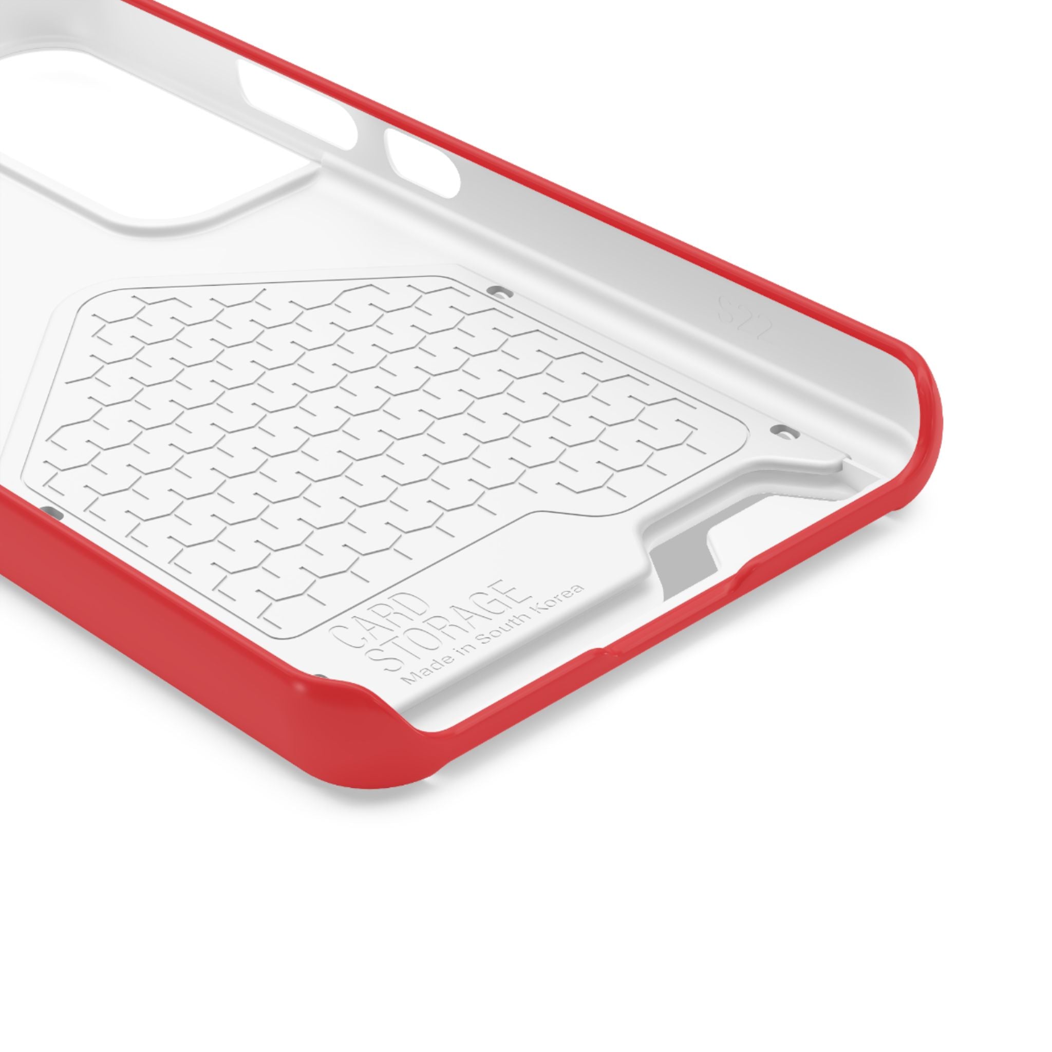 Kairos Kosmos RED Cardholder Phone Case — Slim Protective Wallet Case