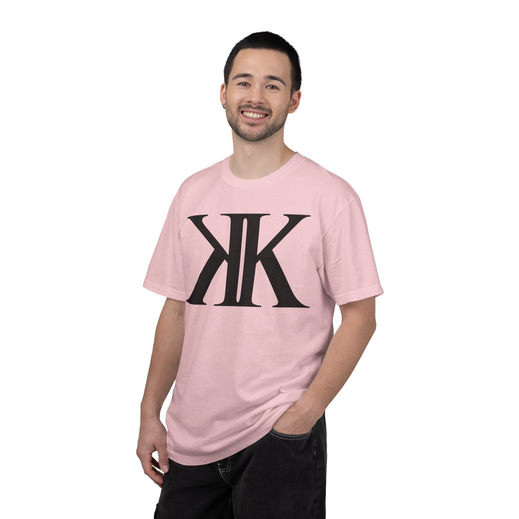 KK Monogram Tee — Bold Symmetrical Lettermark T-Shirt