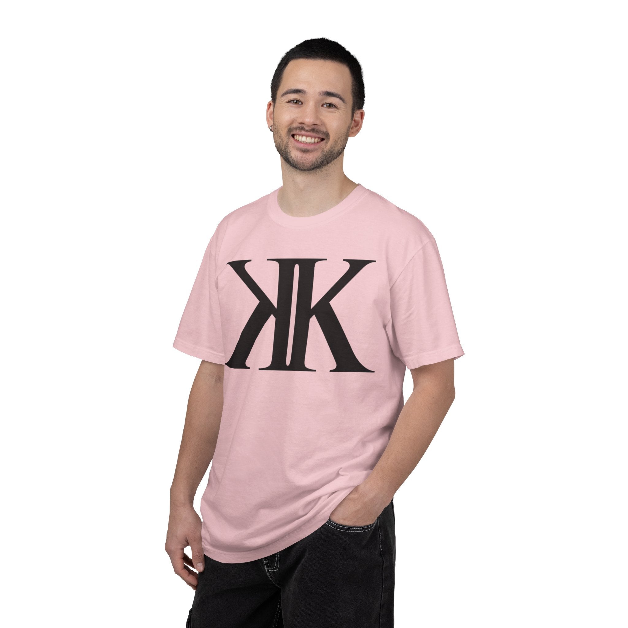 KK Monogram Tee — Bold Symmetrical Lettermark T-Shirt