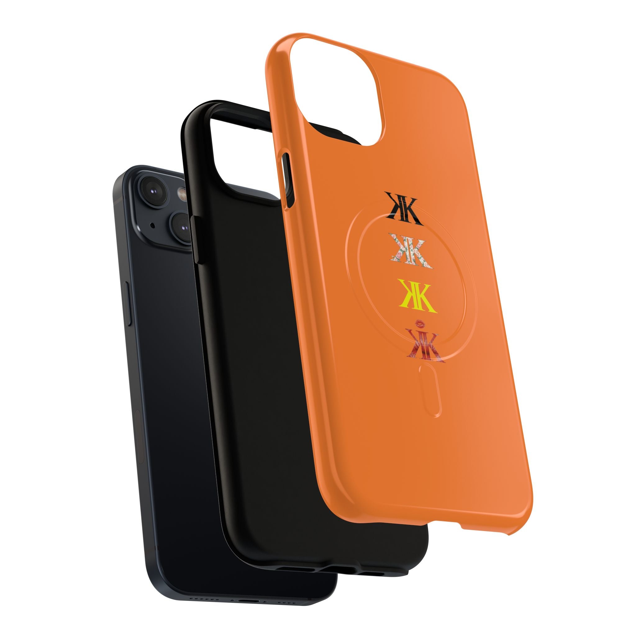 Sigil Collection Crusta Phone Case — Minimalist Monogram Stack Tough Magnetic Case