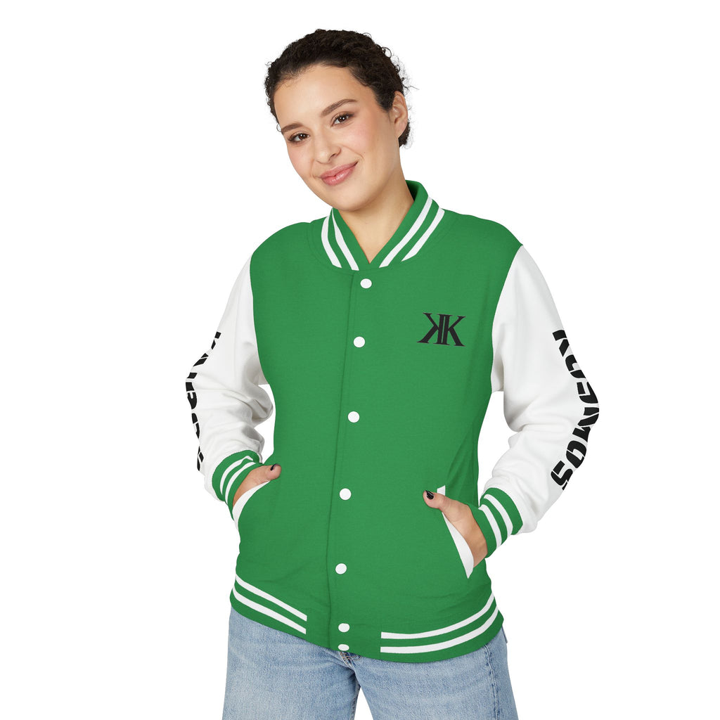 Letterman Jacket — "Give No Fu*ks" Bold Varsity Bomber