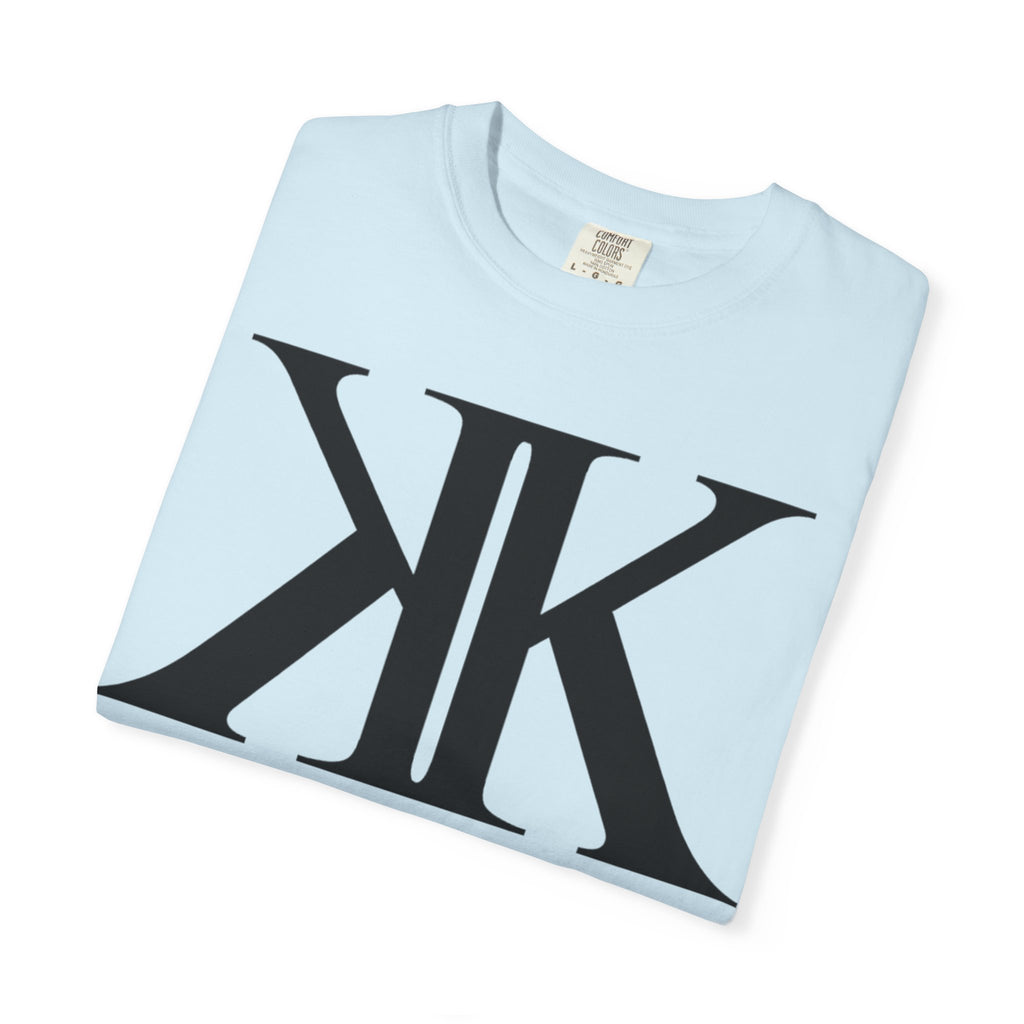 KK Monogram Tee — Bold Symmetrical Lettermark T-Shirt