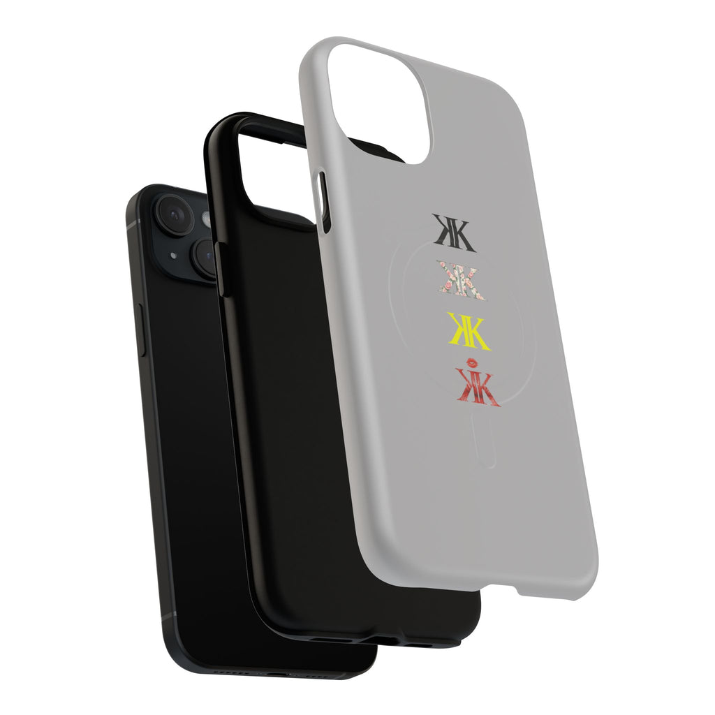 Sigil Collection Phone Case — Minimalist Monogram Stack Tough Magnetic Case