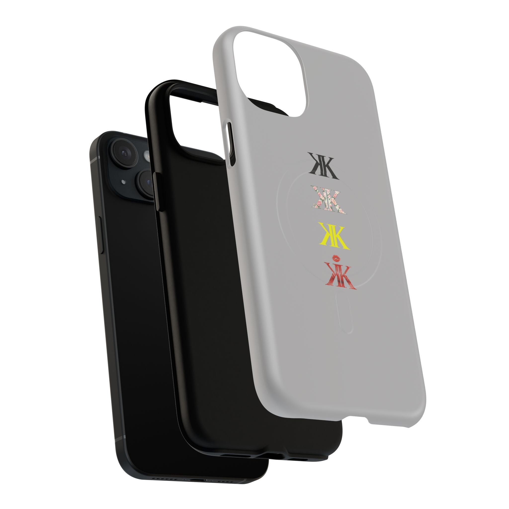 Sigil Collection Phone Case — Minimalist Monogram Stack Tough Magnetic Case
