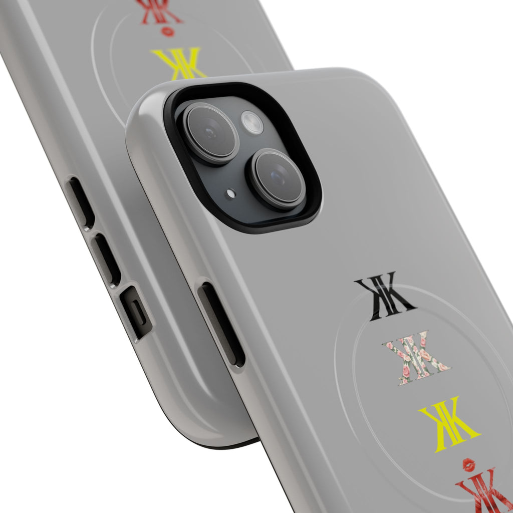 Sigil Collection Phone Case — Minimalist Monogram Stack Tough Magnetic Case