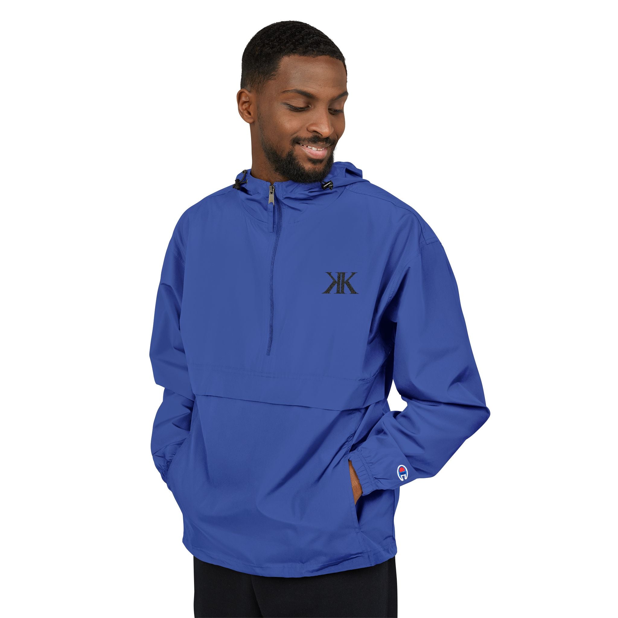 Champion® Packable Anorak Jacket — Lightweight Hooded Windbreaker for Travel & Outdoor