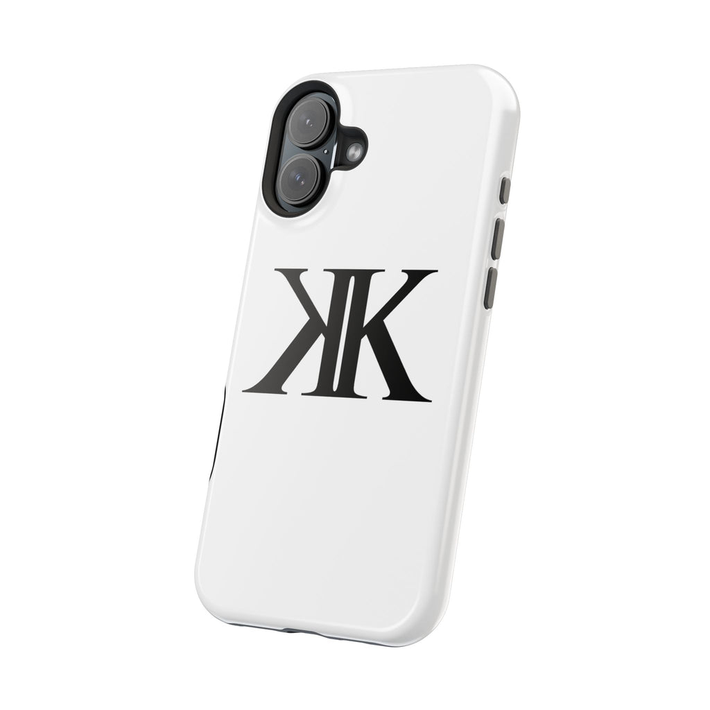 Magnetic Impact-Resistant Case with Bold KK Monogram