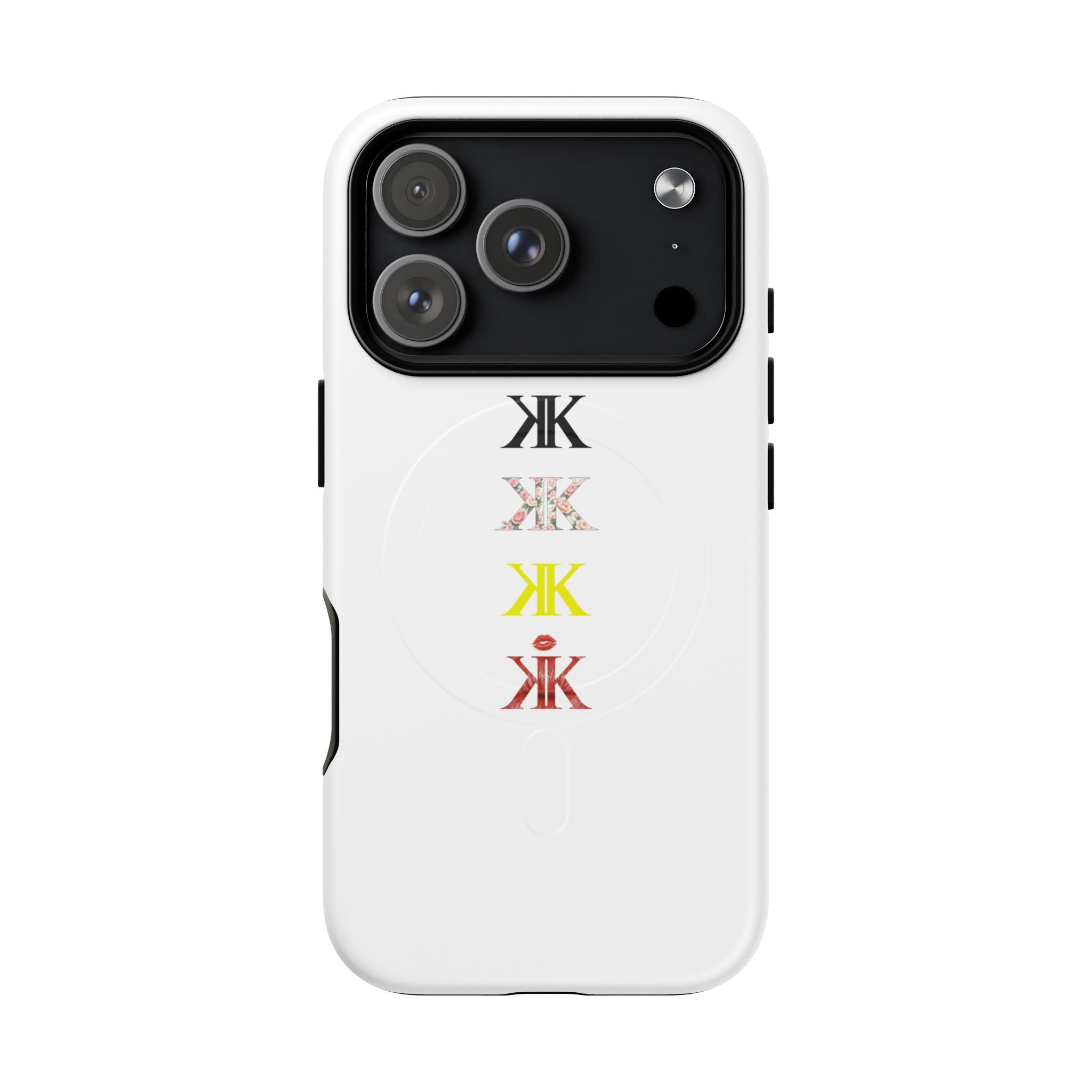 Sigil Collection Phone Case — Minimalist Monogram Stack Tough Magnetic Case